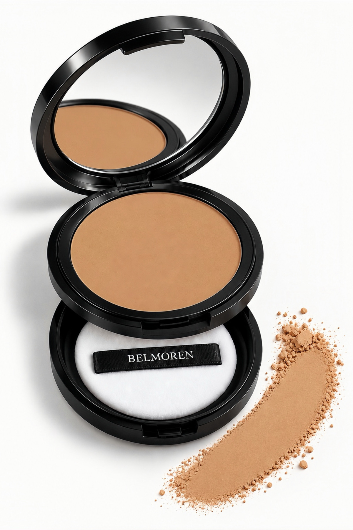 Compact Powder Mat Bitişli Toz Pudra — بژ 8684460729583