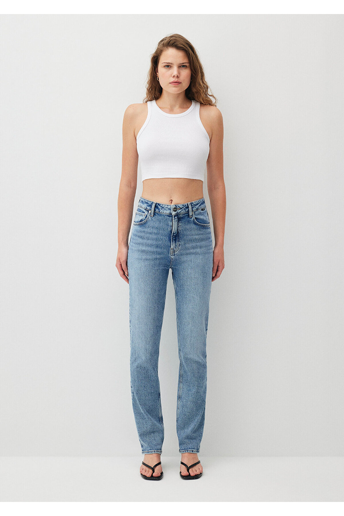 Rockstar Iconic Blue Light Jean Trousers 1010762-87746 3