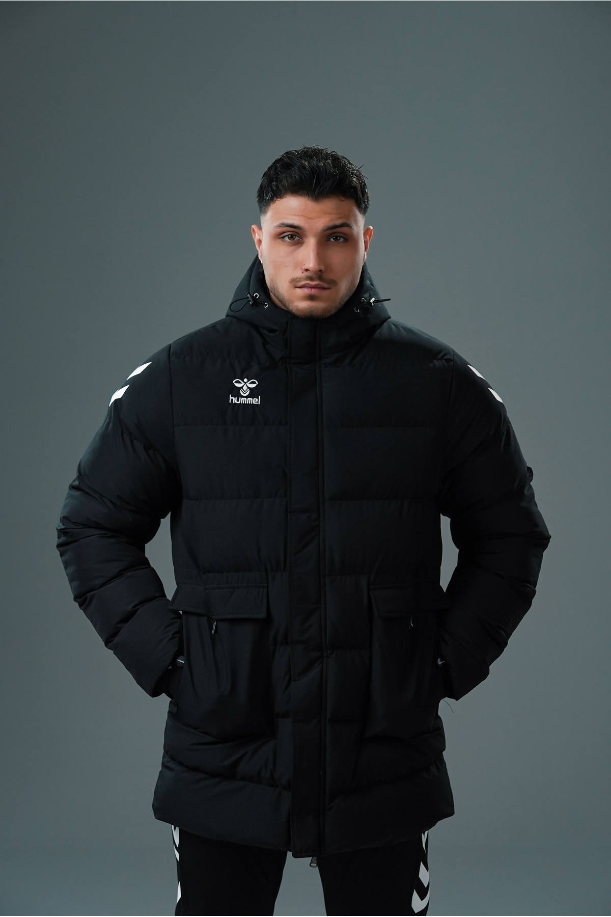 hummel Line Anorak Mont Siyah — مشکی 9402732001