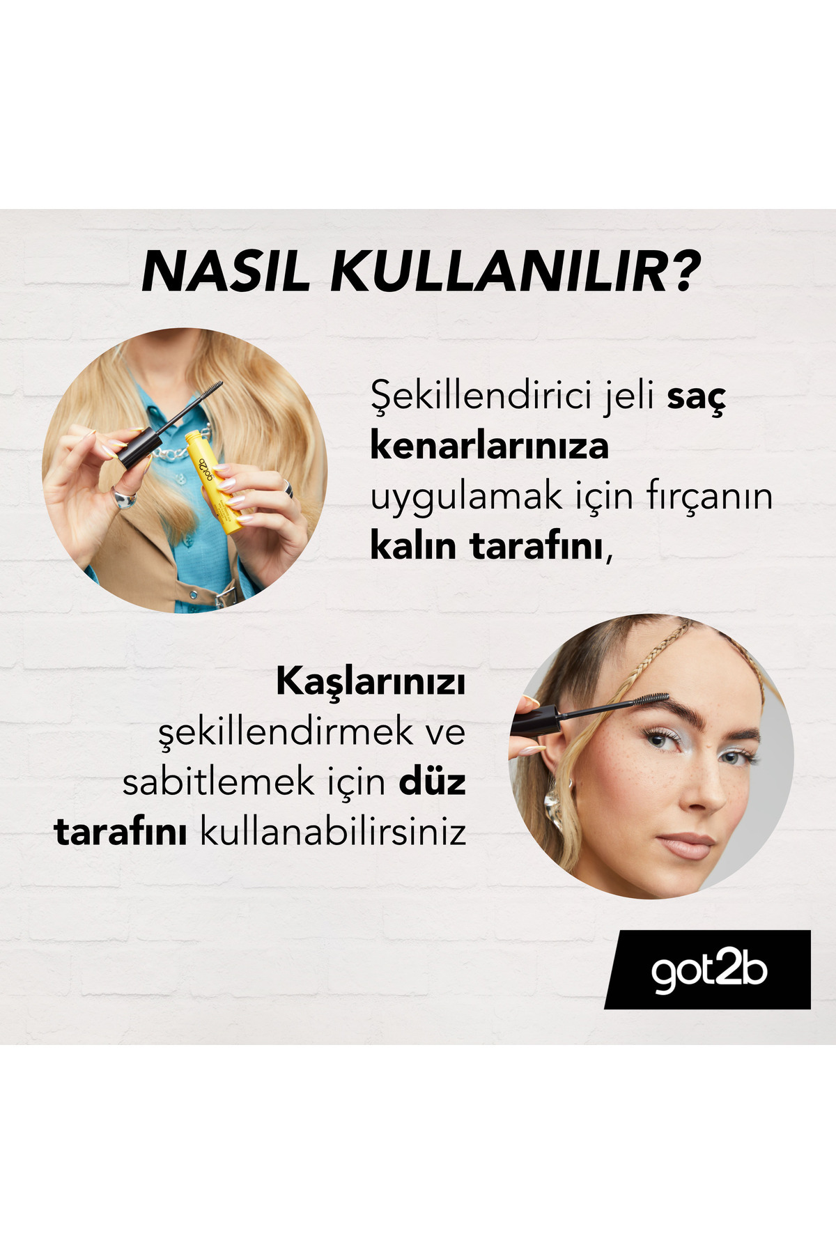Glued 4 Kaş & Saç Maskarası 16ml — سفید 4015100896145 — تصویر 4 از 6