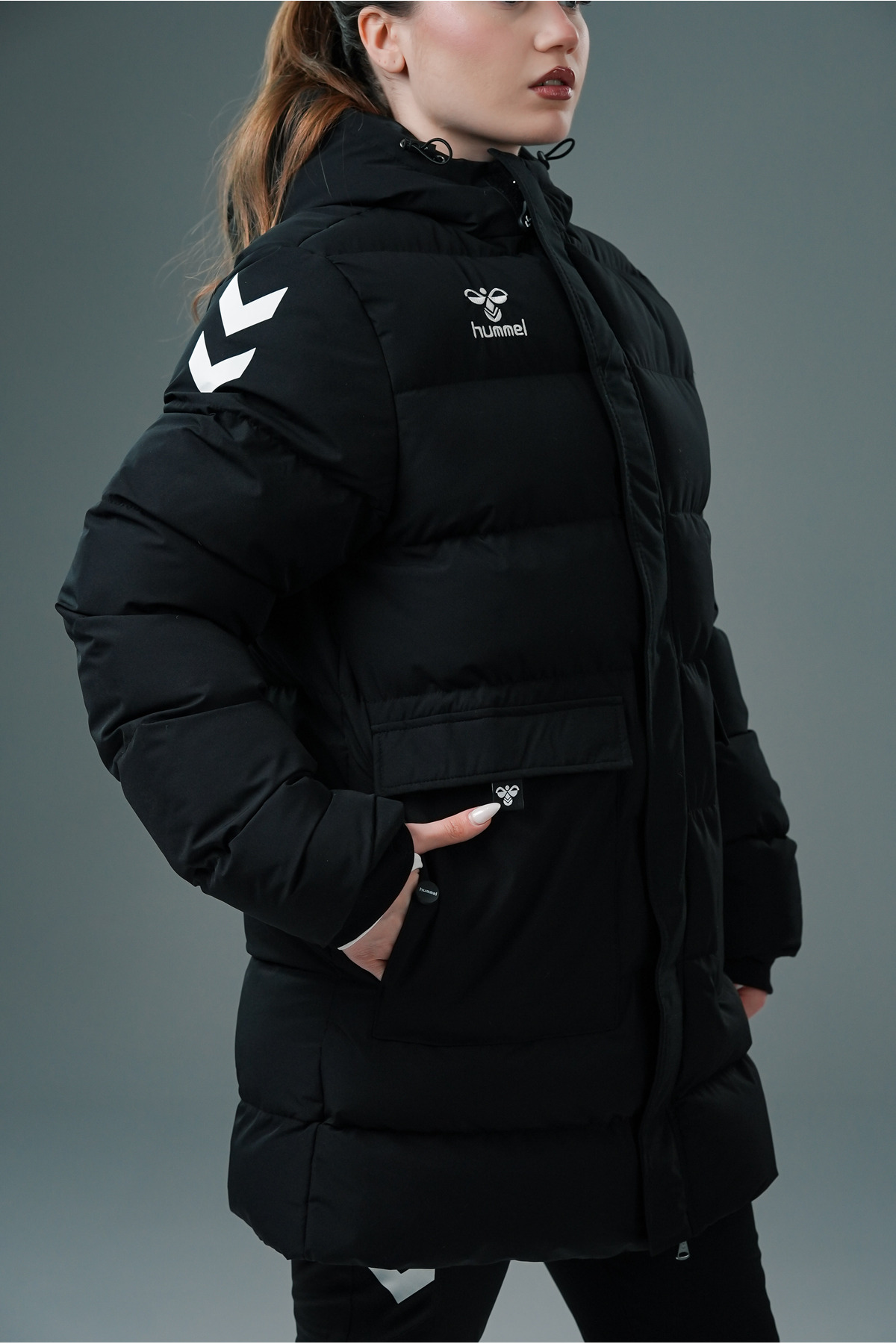 Line Anorak Mont Siyah — مشکی 9402732001 — تصویر 5 از 8