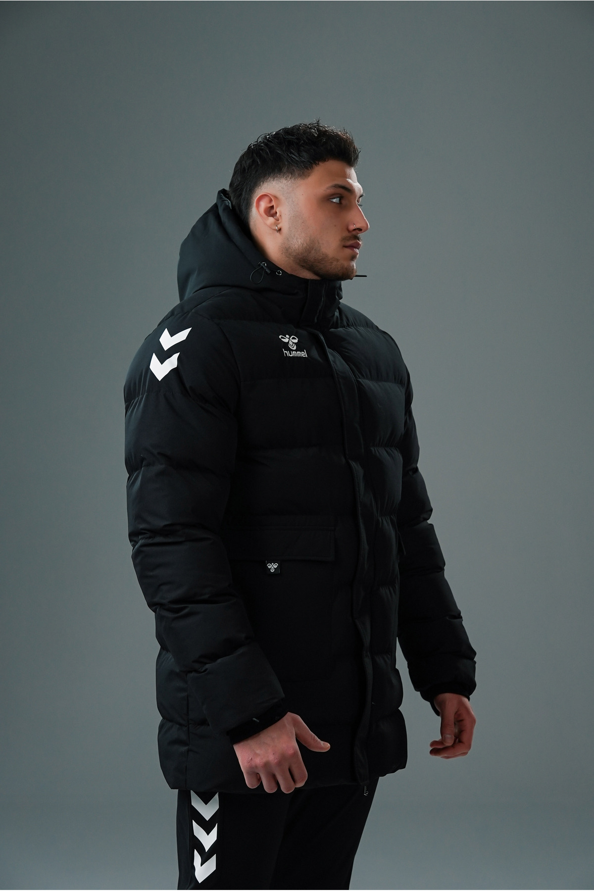 Line Anorak Mont Siyah — مشکی 9402732001 — تصویر 3 از 8