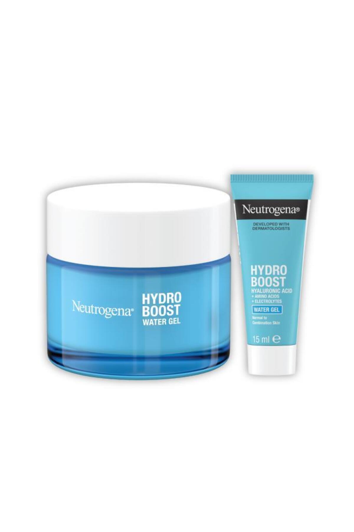 مرطوب‌کننده ژل آبی Hydro Boost (برای پوست‌های نرمال و مختلط) و ژل پاک‌کننده Hydro Boost 15 میلی‌لیتر