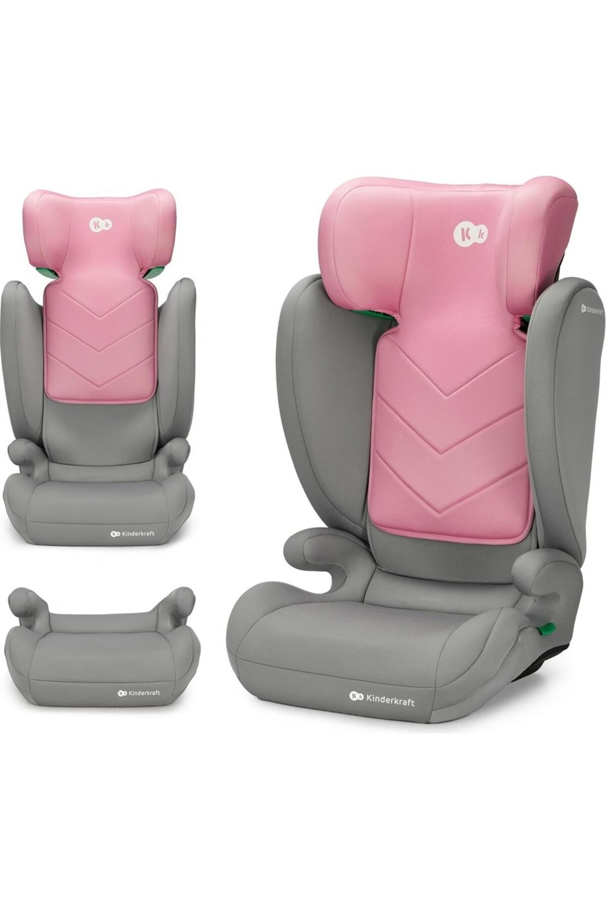 Kinderkraft I-Spark I-Size Oto Koltuğu, 100–150 cm, 3.5–12 Yaş, Yan Koruma, Hafif