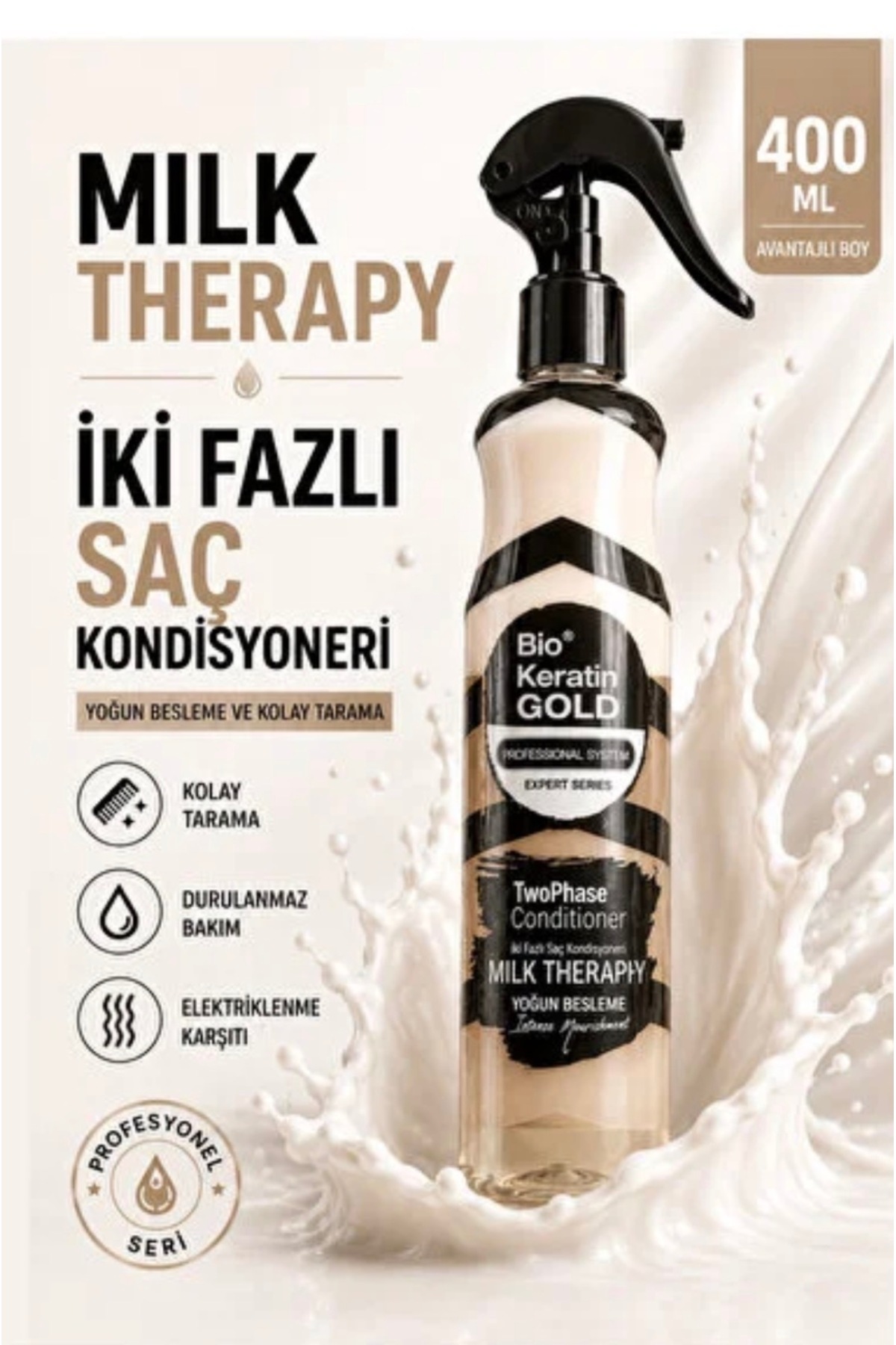 bio keratin gold fön suyu — 29 — تصویر 2 از 2