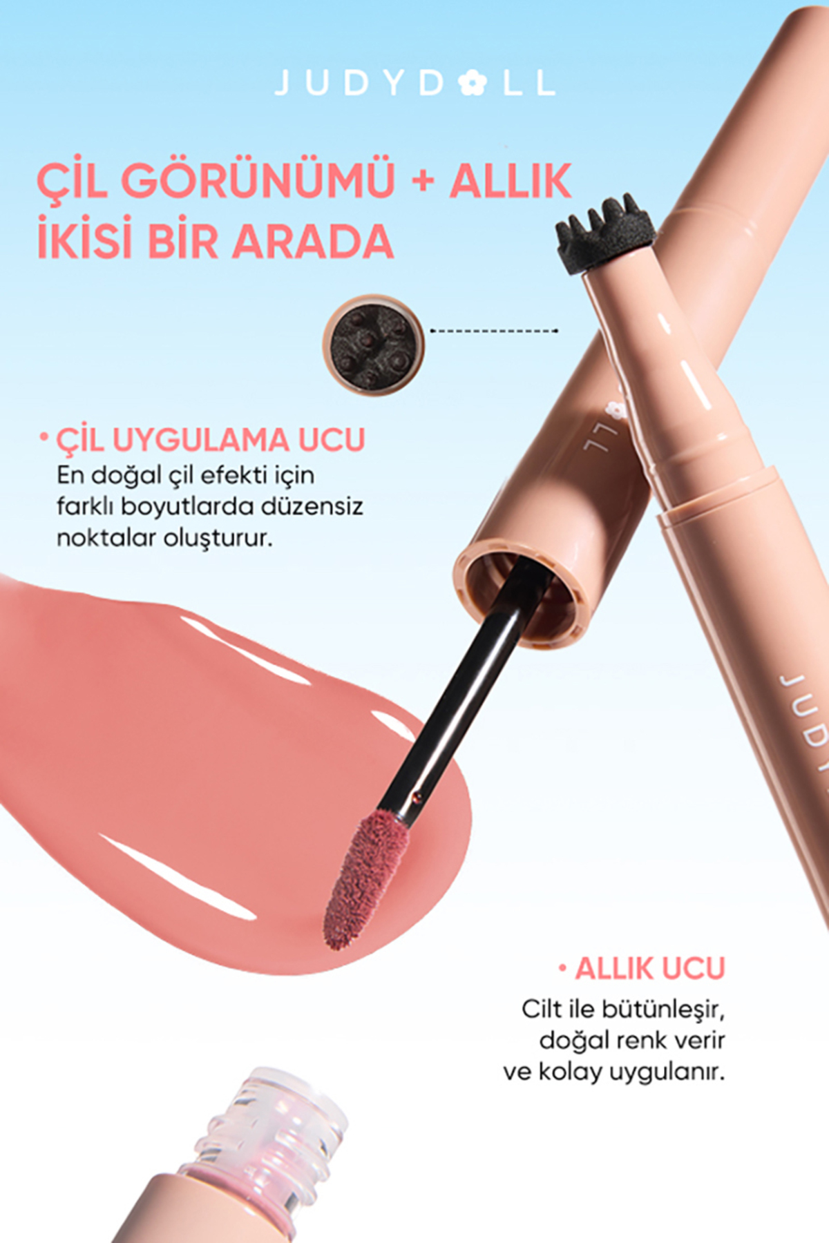 مداد لب مایع و رژگونه شماره 03 Lilac Horizon | رژگونه مایع و مداد لب — صورتی AU26000291 — تصویر 5 از 9