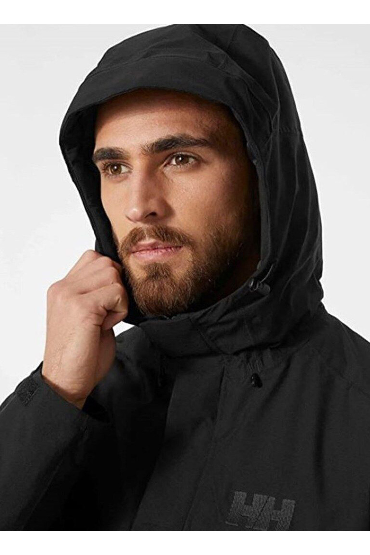 HHA.49429_ VARDE POLAR JACKET 2.0 Sweatshirt مردانه پولار مشکی — مشکی 5003417739 — تصویر 3 از 5