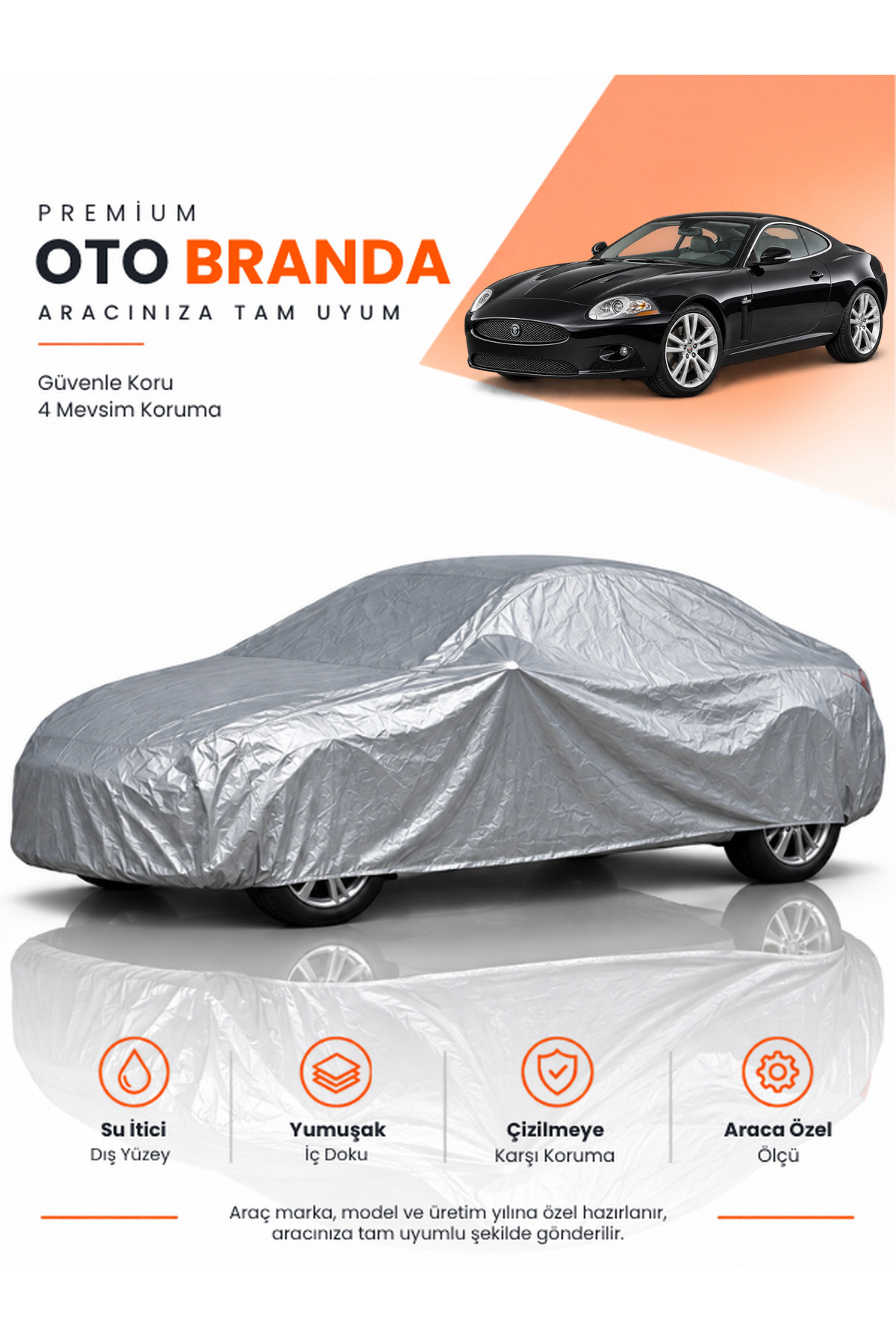 JAGUAR XK (2006-2014) COUPE Uyumlu Araba Brandası Oto Branda Araba Örtüsü Araç Çadırı