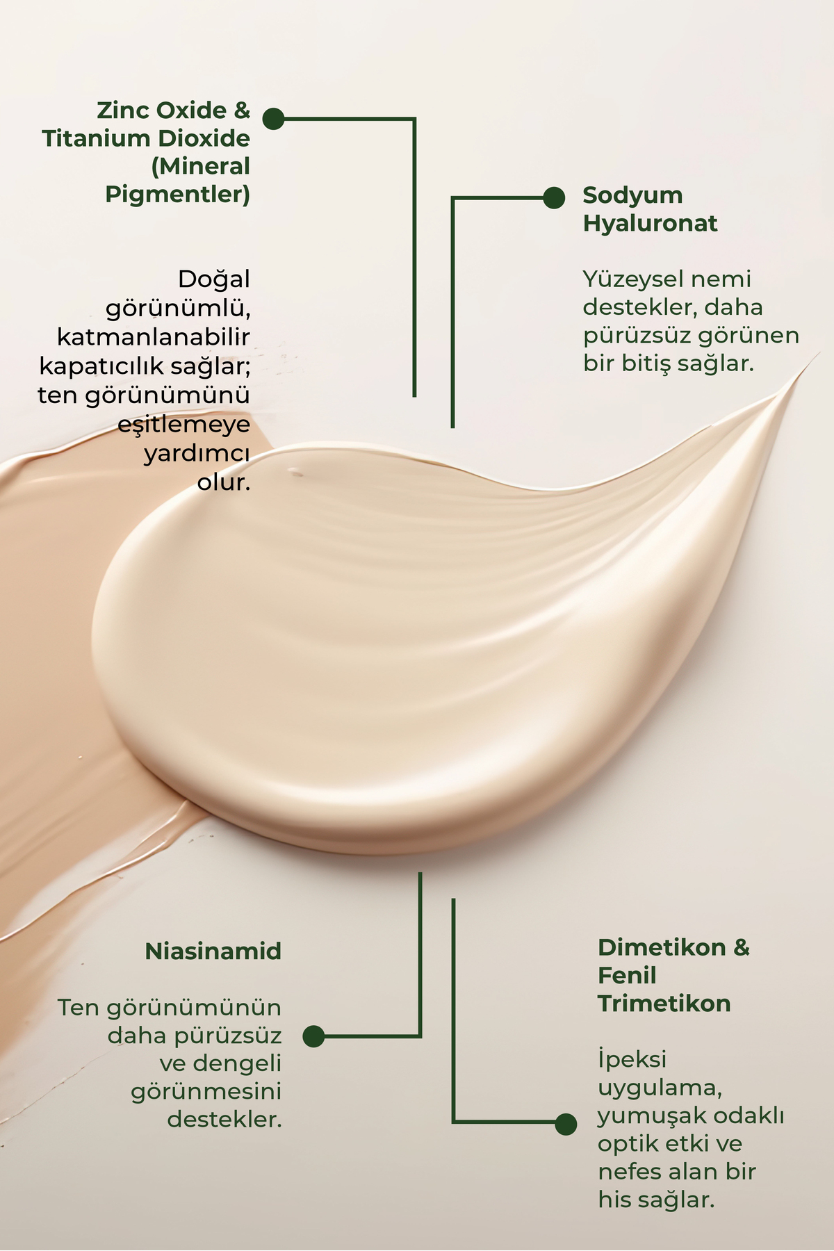 کرم پودر کانسیلر SPF50+ مدل BB حجم متوسط ​​50 میلی لیتر | ضد لک، یکنواخت کننده رنگ پوست، روشن کننده پوست | محافظت در برابر اشعه های UVA و UVB — بژ TYCBA0F89D4BC32F227851900 — تصویر 2 از 4
