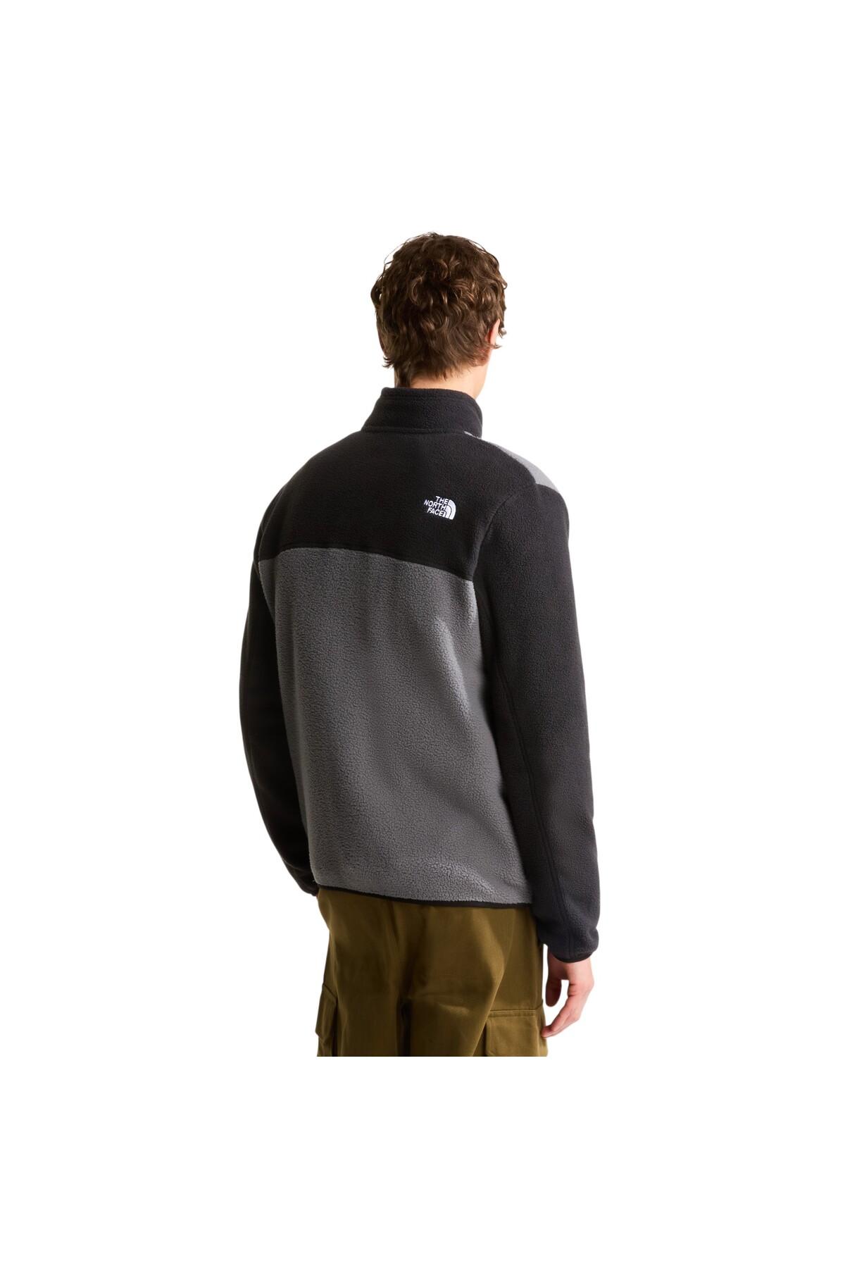 Erkek Gri M Yumiori Full Zip Polar — خاکستری TYC9DE704263AA98E7D4B9100 — تصویر 3 از 6
