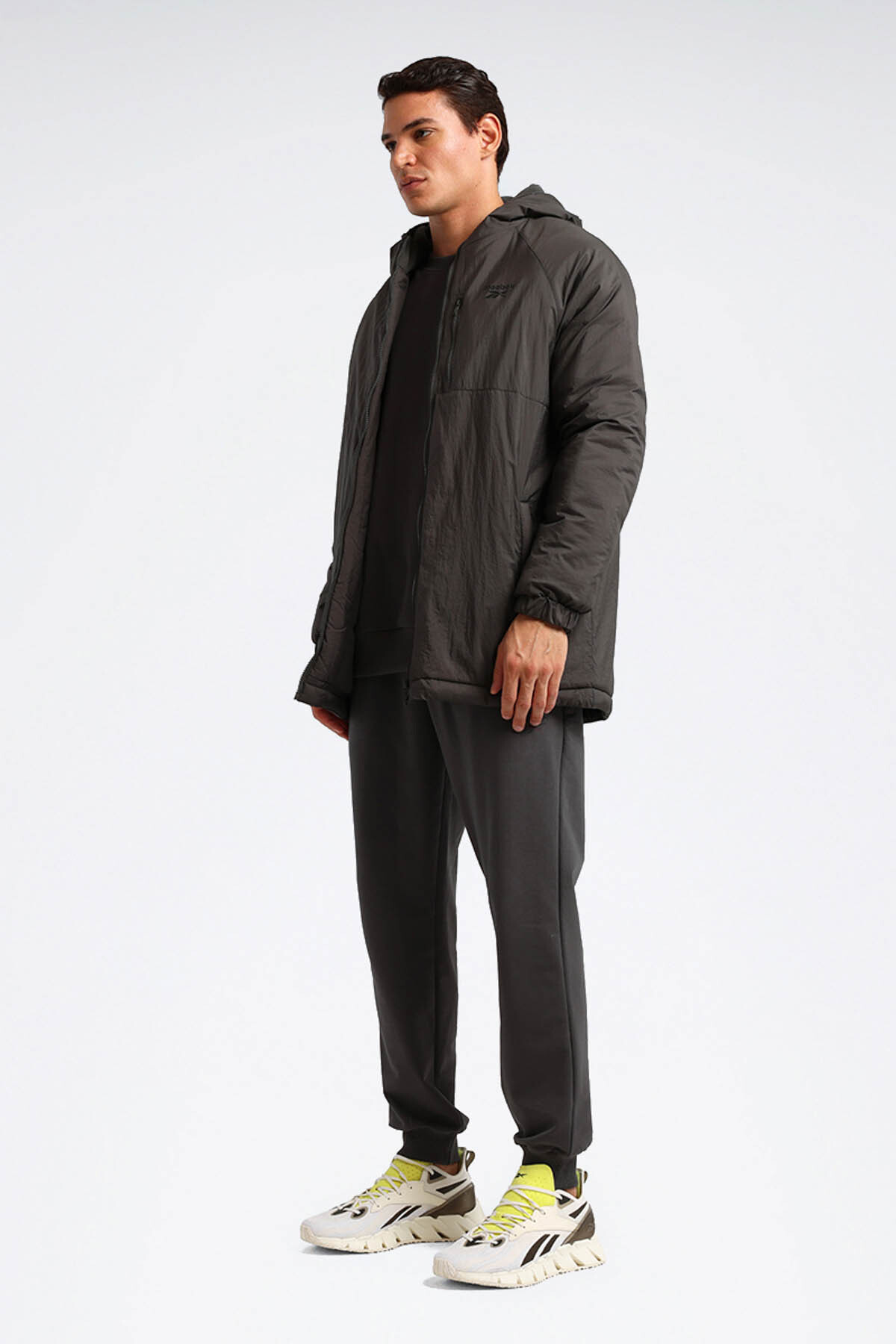 Mont Erkek Antrasit OUSTA COAT — خاکستری — تصویر 5 از 8