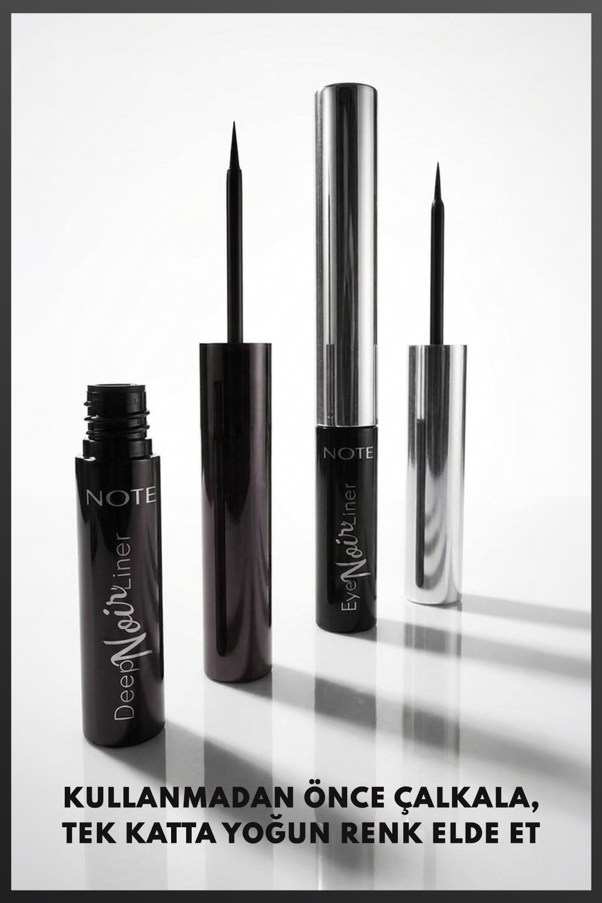 Deep Noir Liner Suya Dayanıklı Likit Dipliner - Siyah — مشکی DLR DEEP NOIR — تصویر 4 از 5