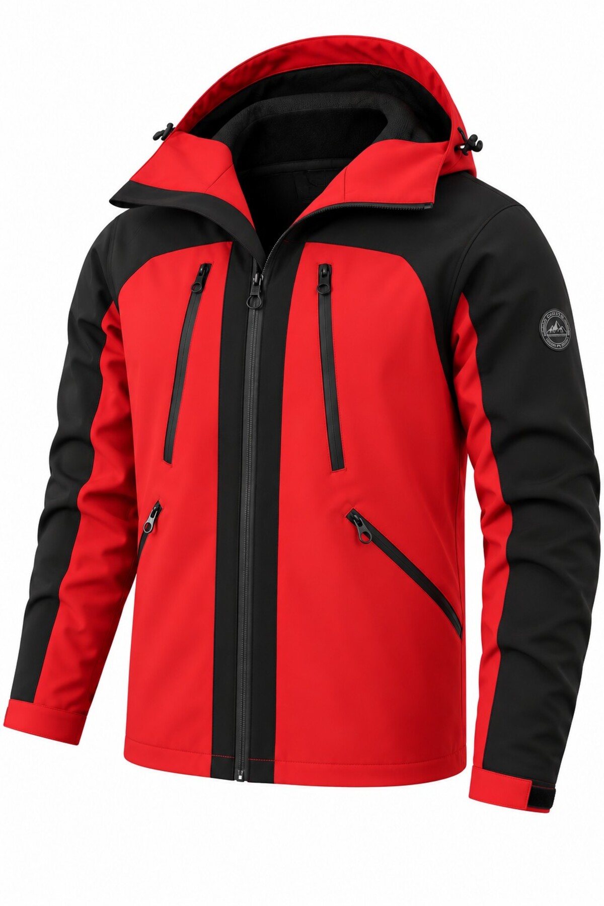 GHASSY CO . Ski Pro Series Kayak İçi Polarlı Rüzgar Geçirmez Su İtici Outdoor Softshell Mont — رنگارنگ 869866345