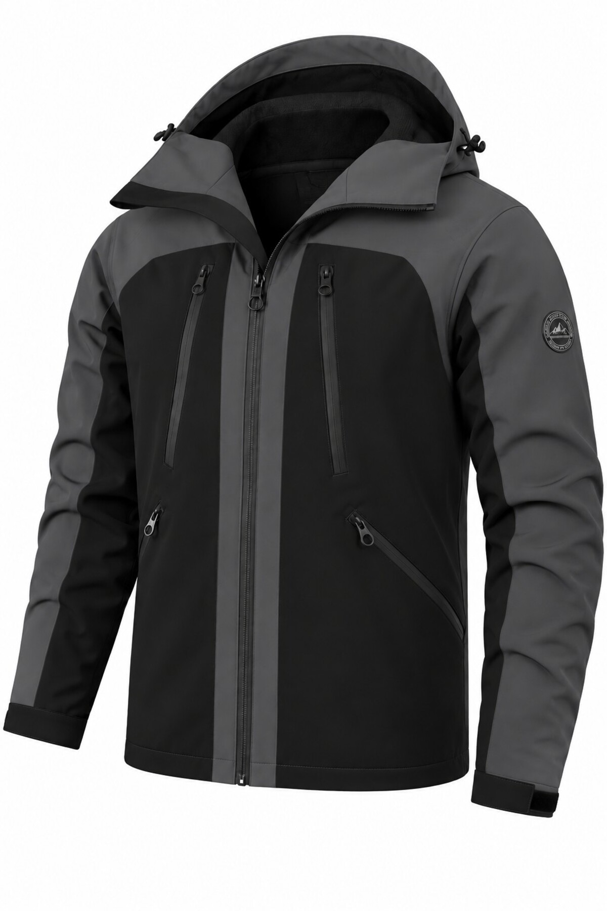 GHASSY CO . Ski Pro Series Kayak İçi Polarlı Rüzgar Geçirmez Su İtici Outdoor Softshell Mont — رنگارنگ 869866345