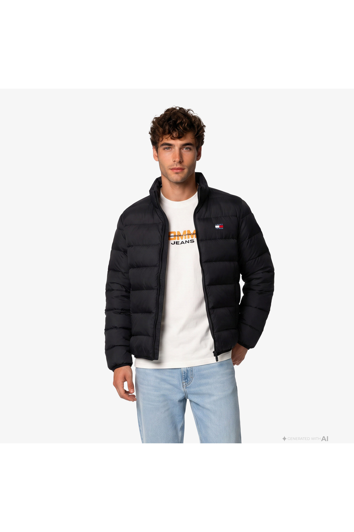 Tommy Hilfiger Light Down Erkek Siyah Mont — مشکی DM0DM23231