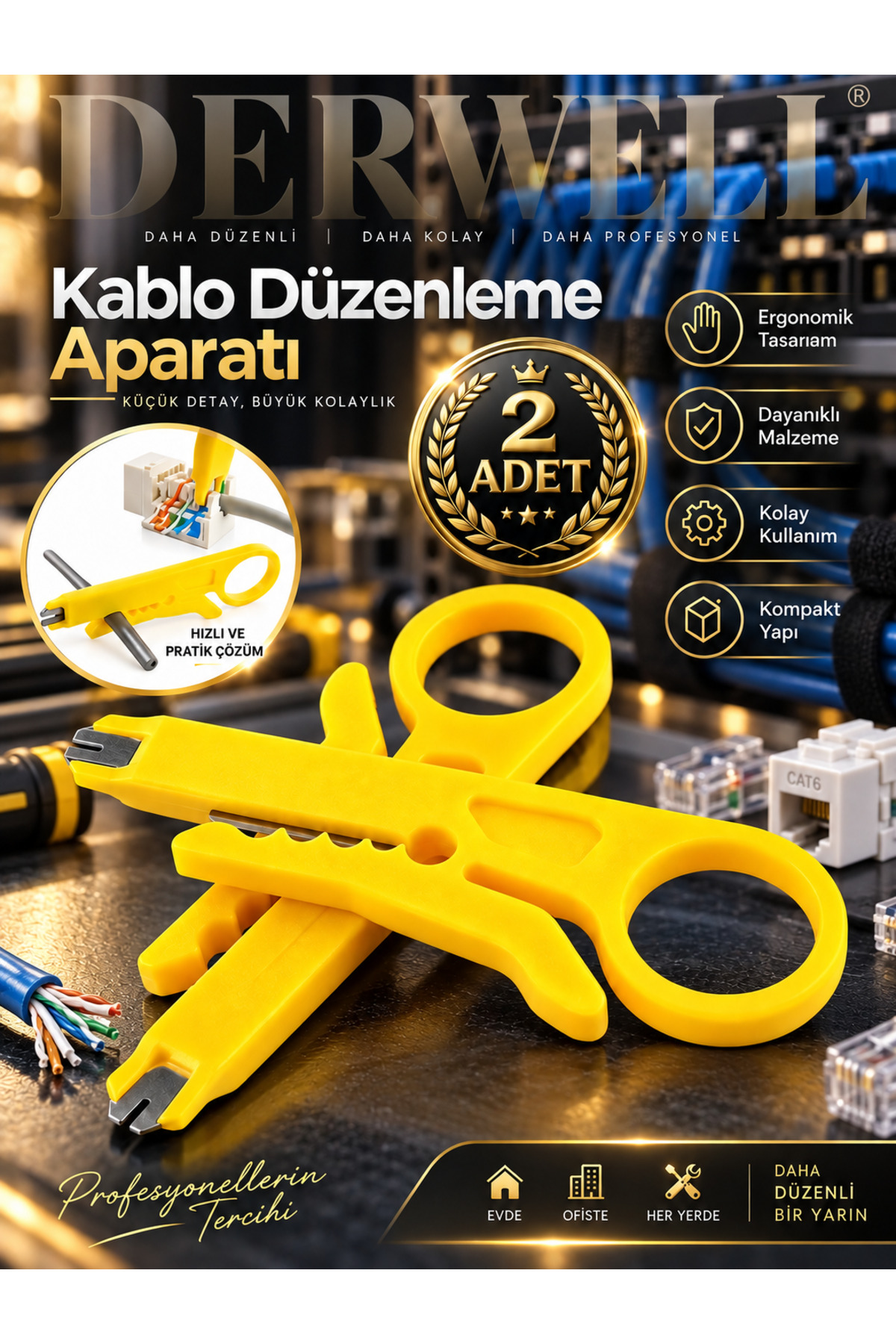 2 Adet Mini Kablo Soyma Aparatı Kablo Sıyırıcı Soyucu Tel Kesici Sıkma Pensesi İki Adet