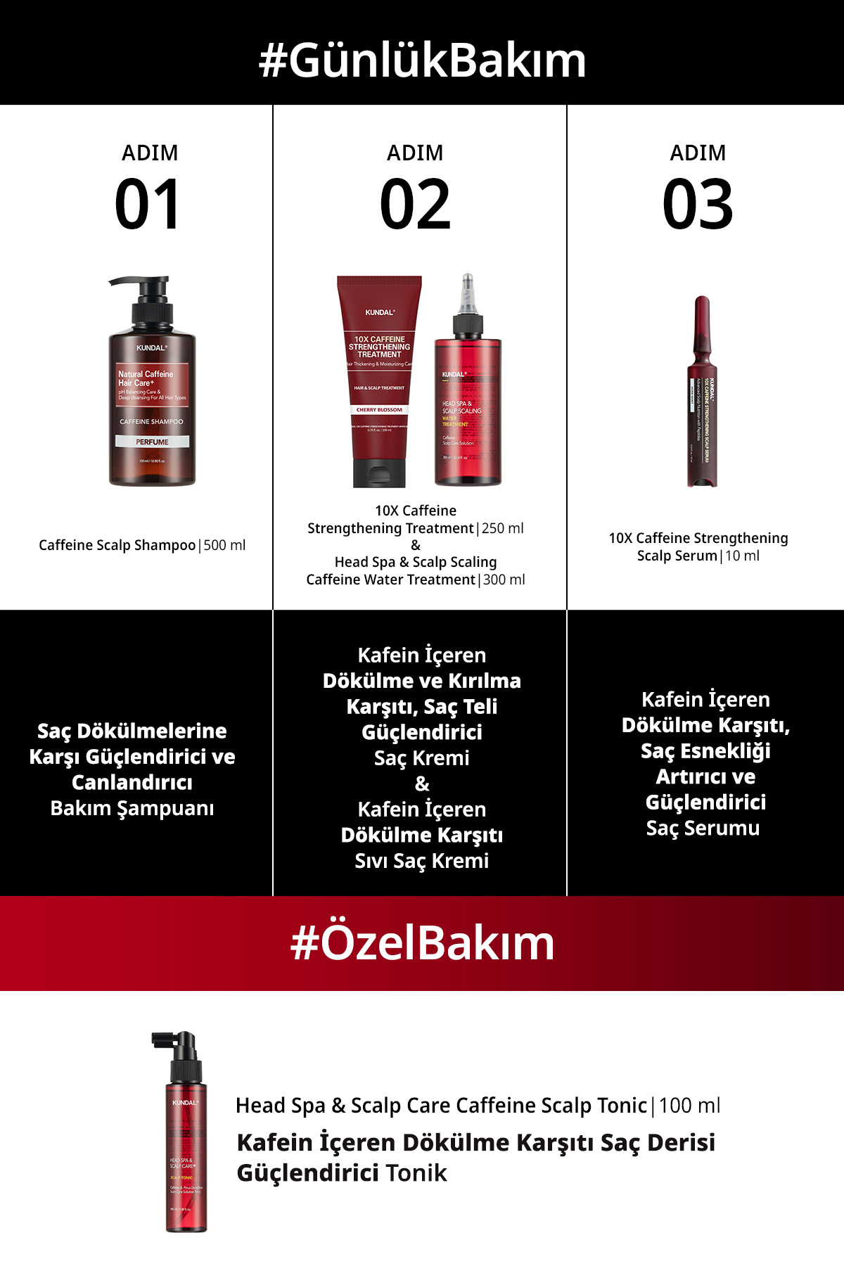 Kafeinli Dökülme&Kırılma Karşıtı Saç Kremi 10X Caffeine Strengthening Treatment(Baby Powder) — 8809517467397 — تصویر 9 از 9
