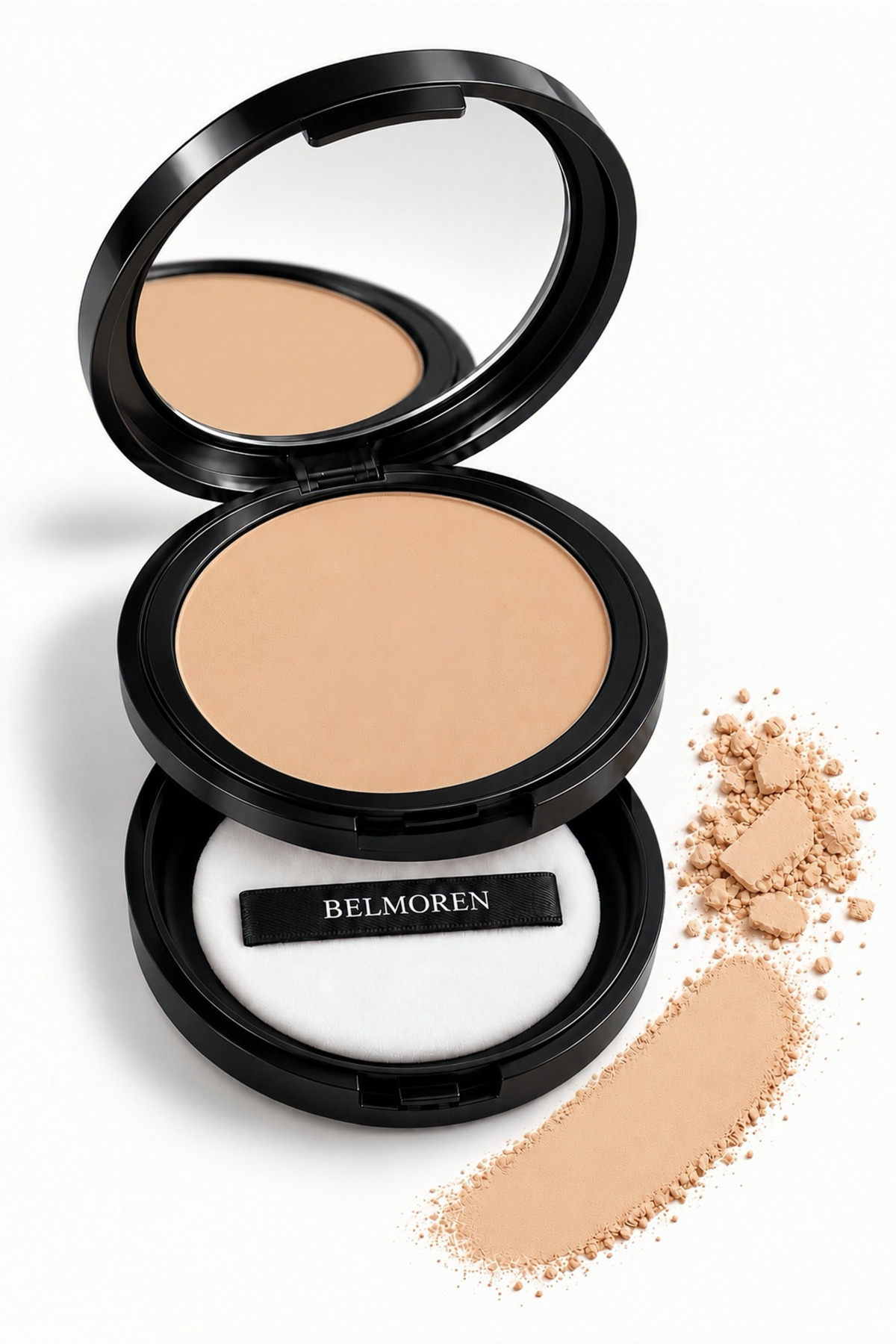 Compact Powder Mat Bitişli Toz Pudra — بژ 8684460729583