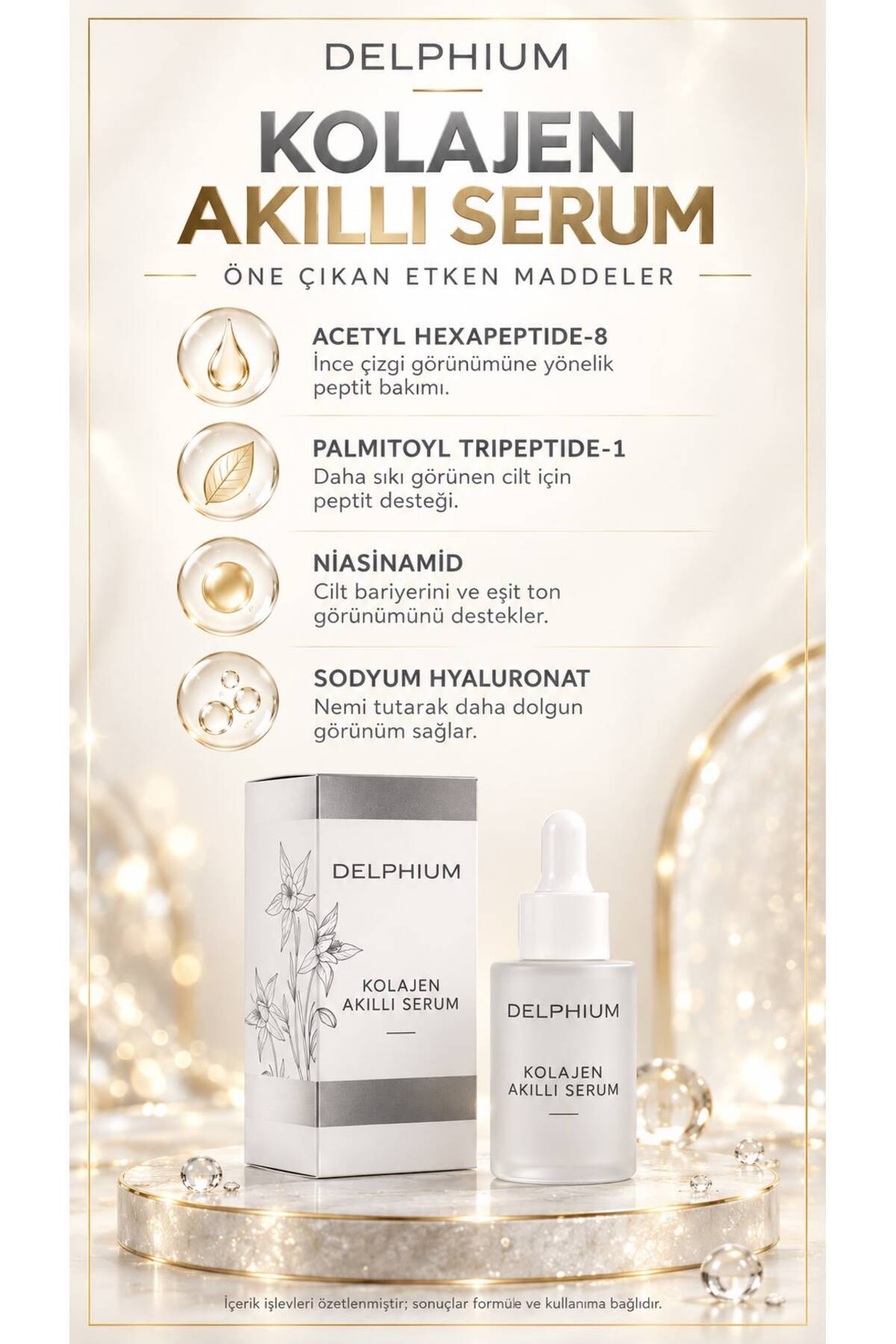 Kolajen Serumu – Nemlendirici Ve Yaşlanma Karşıtı Etki | 30 ml — 2 — تصویر 2 از 2
