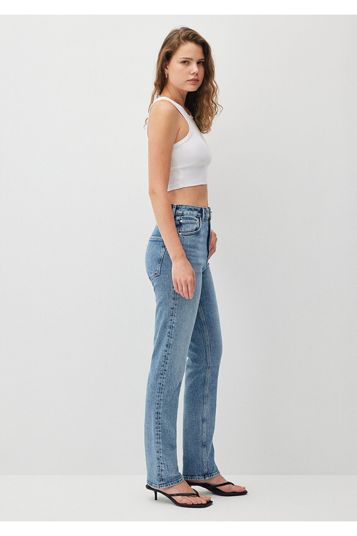 Rockstar Iconic Blue Light Jean Trousers 1010762-87746 6