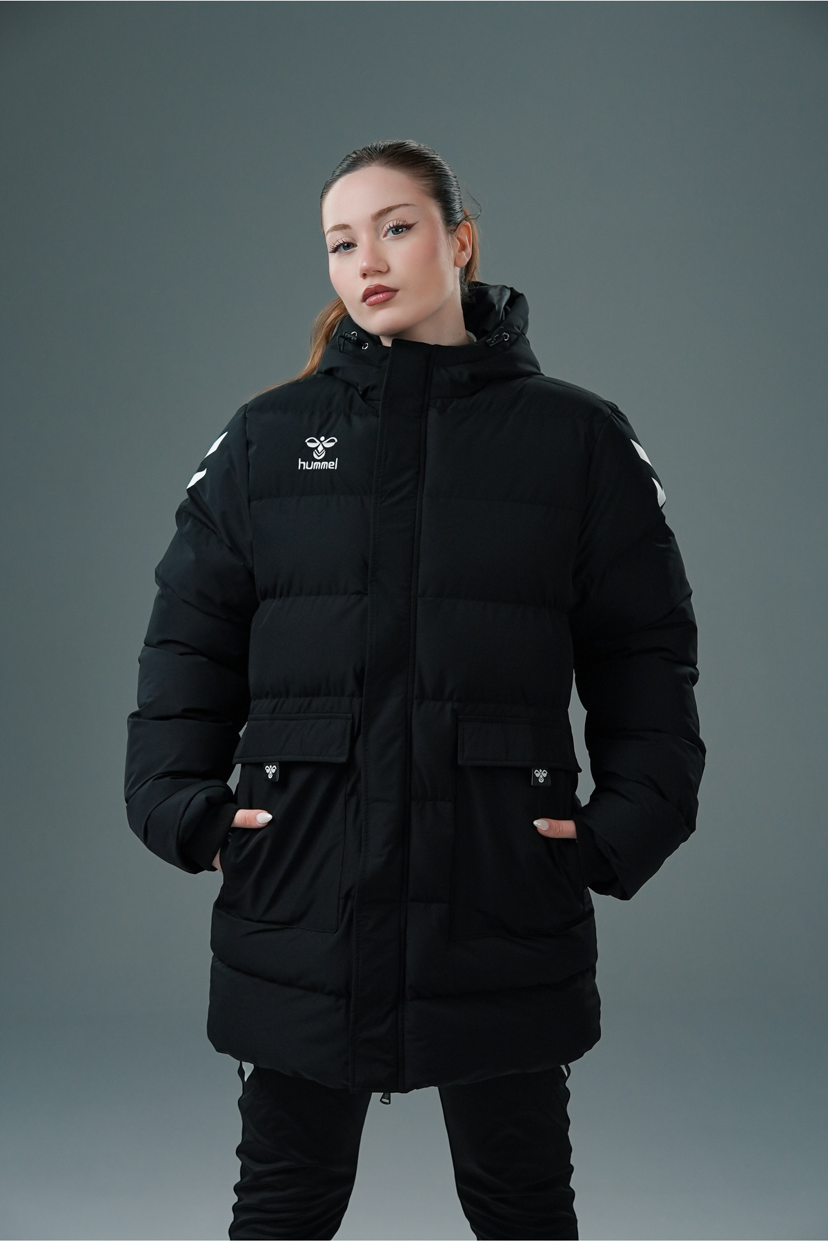 Line Anorak Mont Siyah — مشکی 9402732001 — تصویر 2 از 8