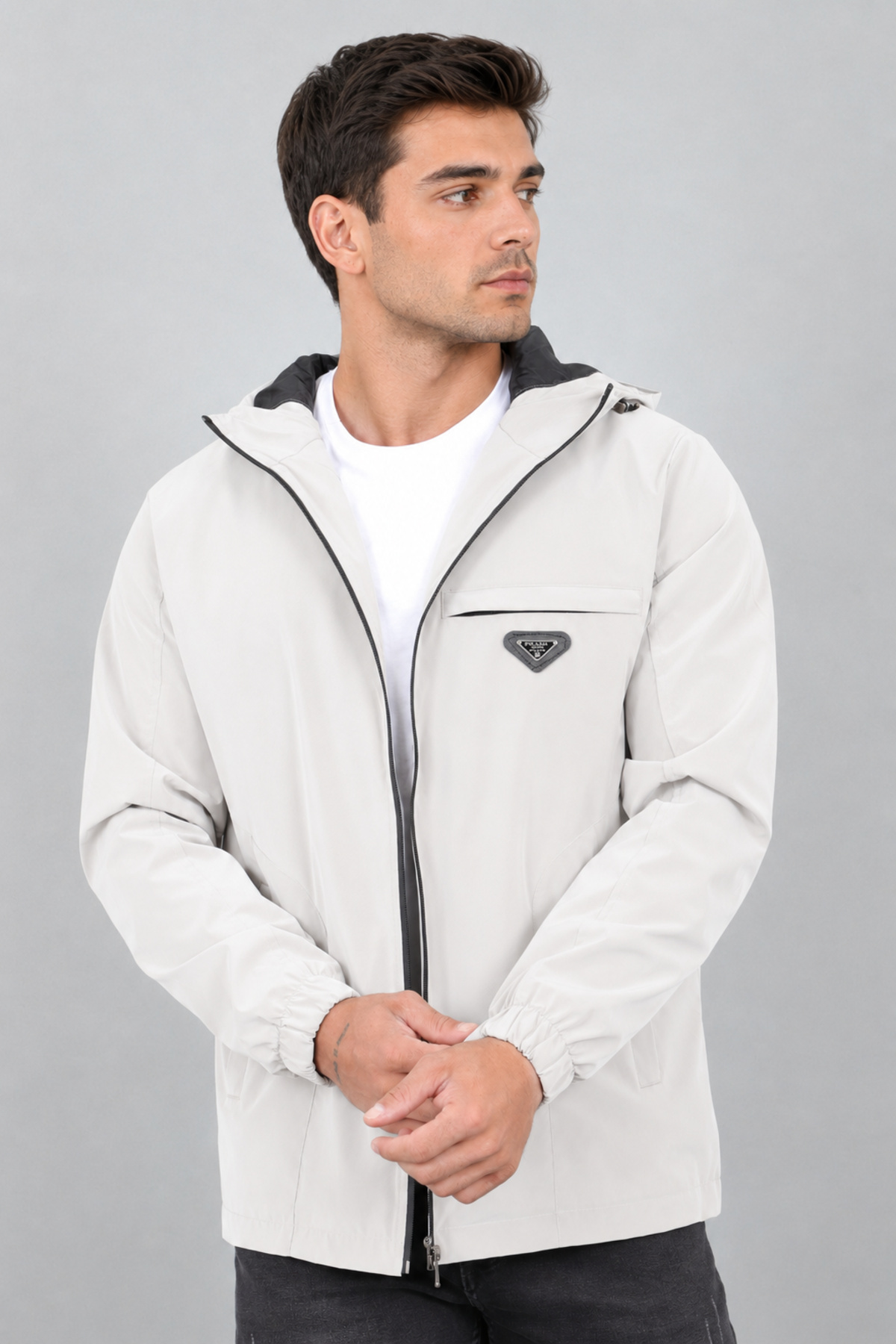 Sabit Kapüşonlu Nova Mevsimlik Mont PLDP 3016_60392-1 — رنگارنگ