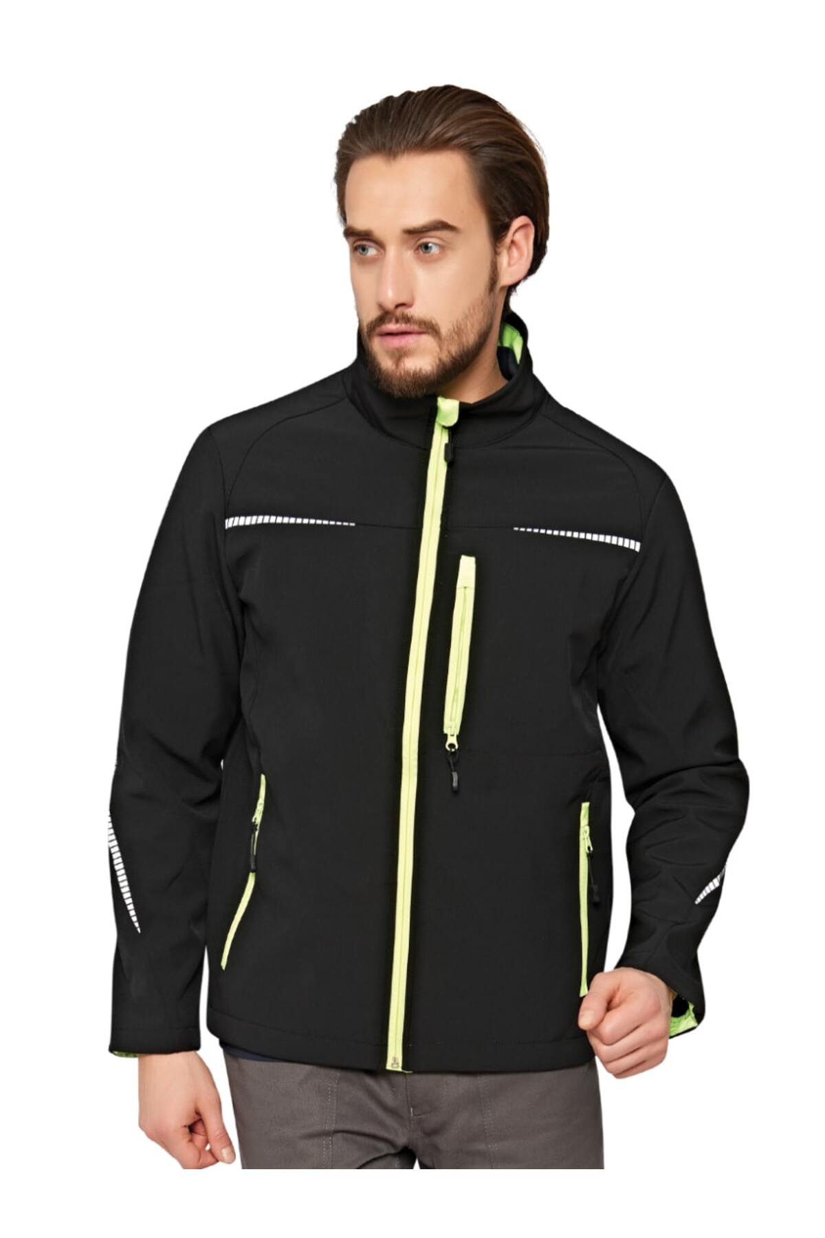 Softshell Mont - Spor Mont — مشکی ISM 0042 — تصویر 4 از 4