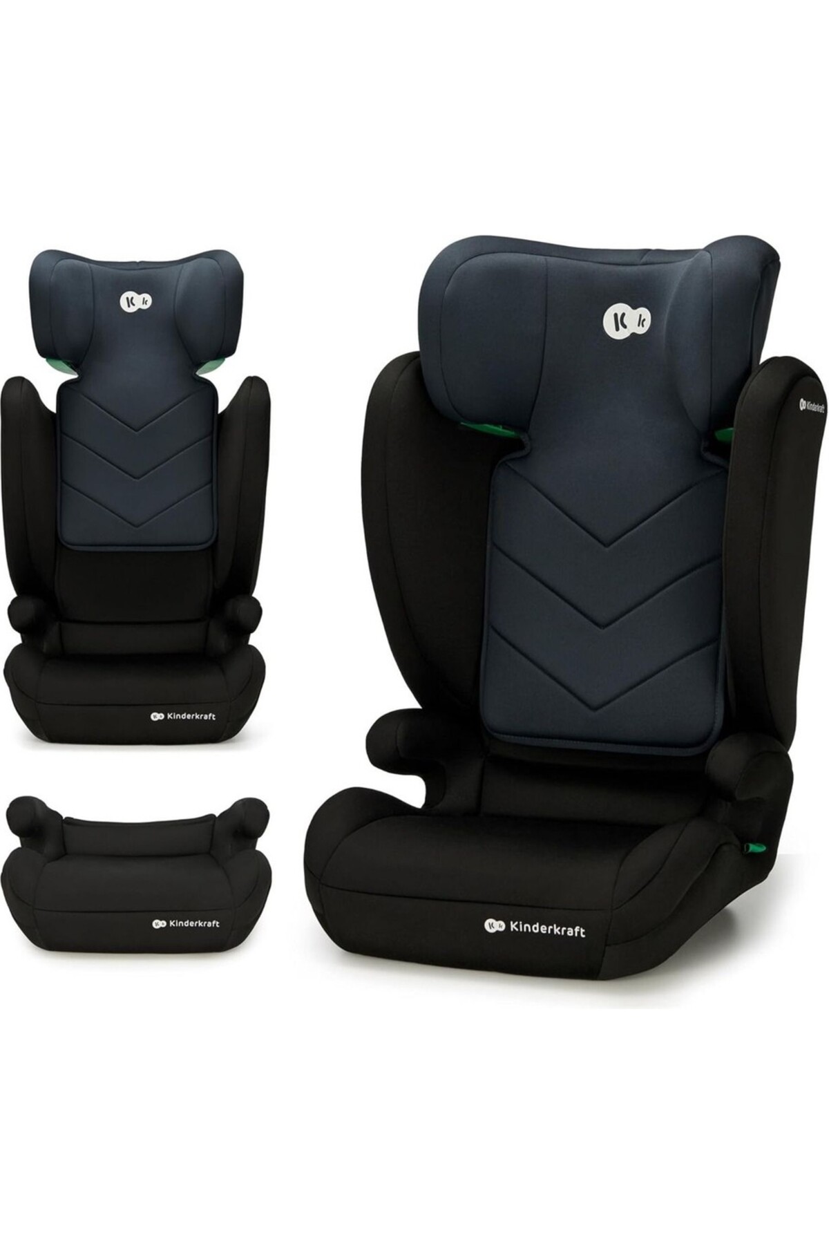 Kinderkraft I-Spark I-Size Oto Koltuğu, 100–150 cm, 3.5–12 Yaş, Yan Koruma, Hafif