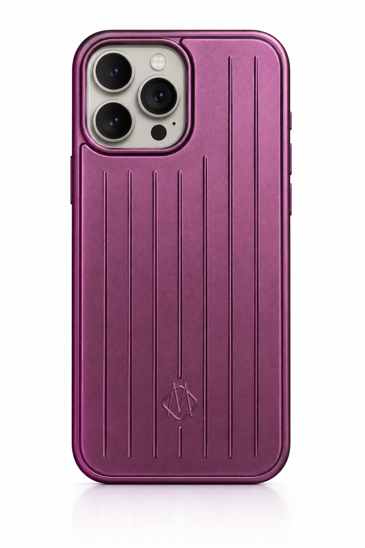 QUSCHU iPhone 16 Pro Max Uyumlu Rimowa Telefon Kılıfı RMW36