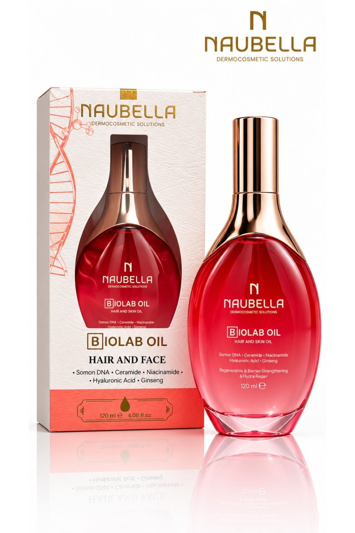 Bıolab Oil Somon DNA İçeren Cilt Yenileyici Saç ve Yüz 120 ML — Biolab