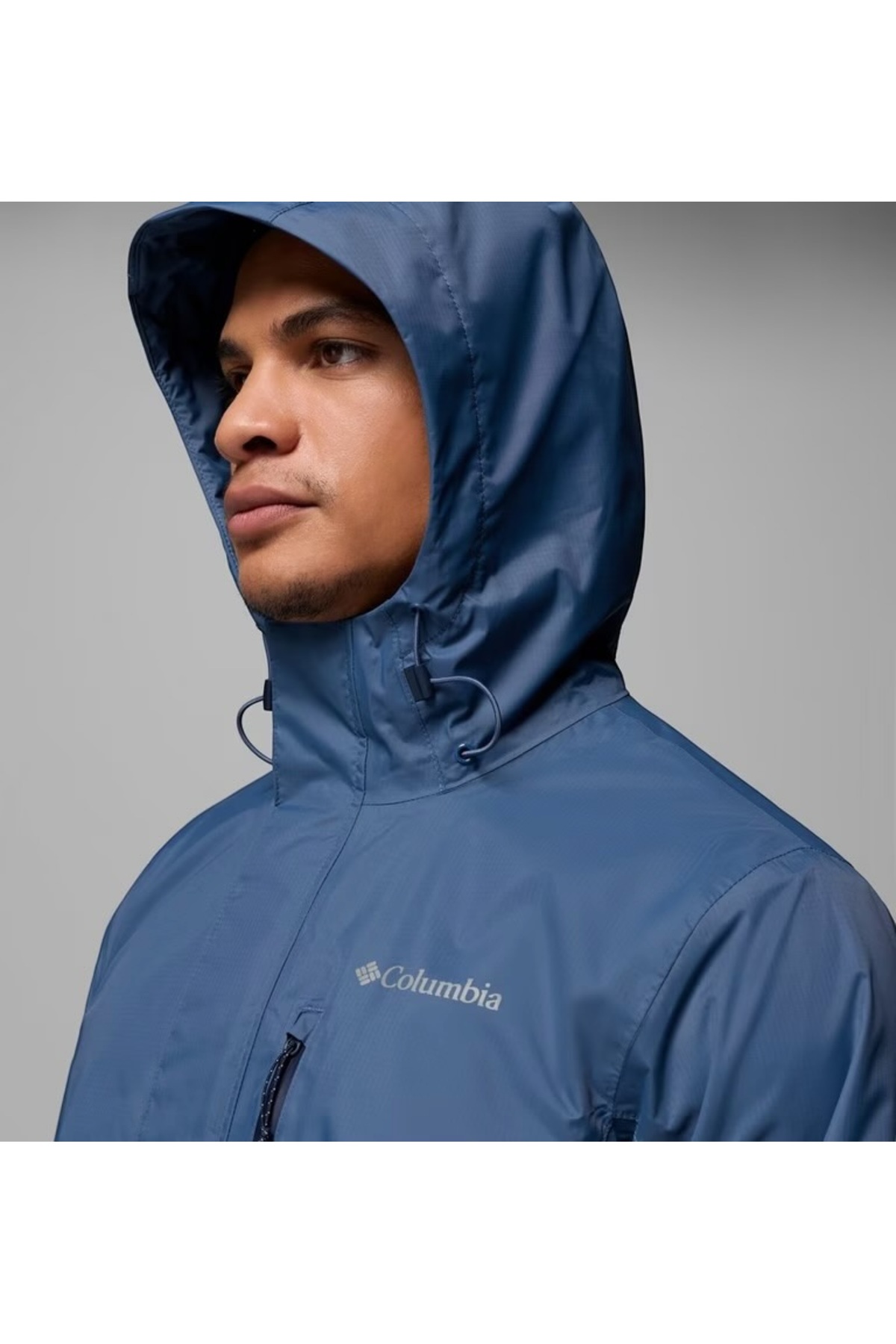 بارانی مردانه ضد آب Omni-Tech Pouring Adventure III — سرمه‌ای 1760061-010 — تصویر 3 از 7