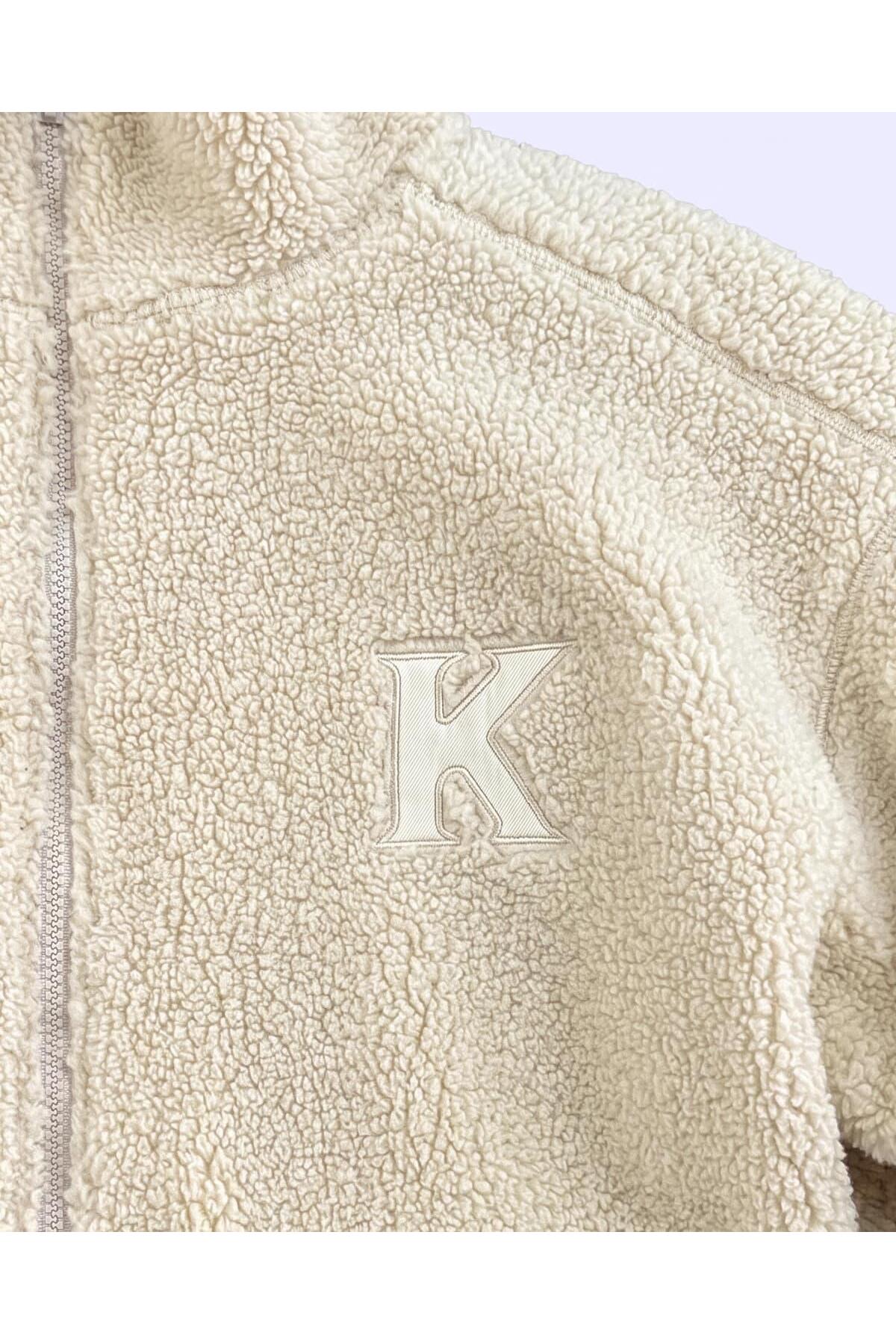 Authentic Karl Erkek Bej Regular Sherpa Mont — بژ 322Q1UW — تصویر 5 از 5