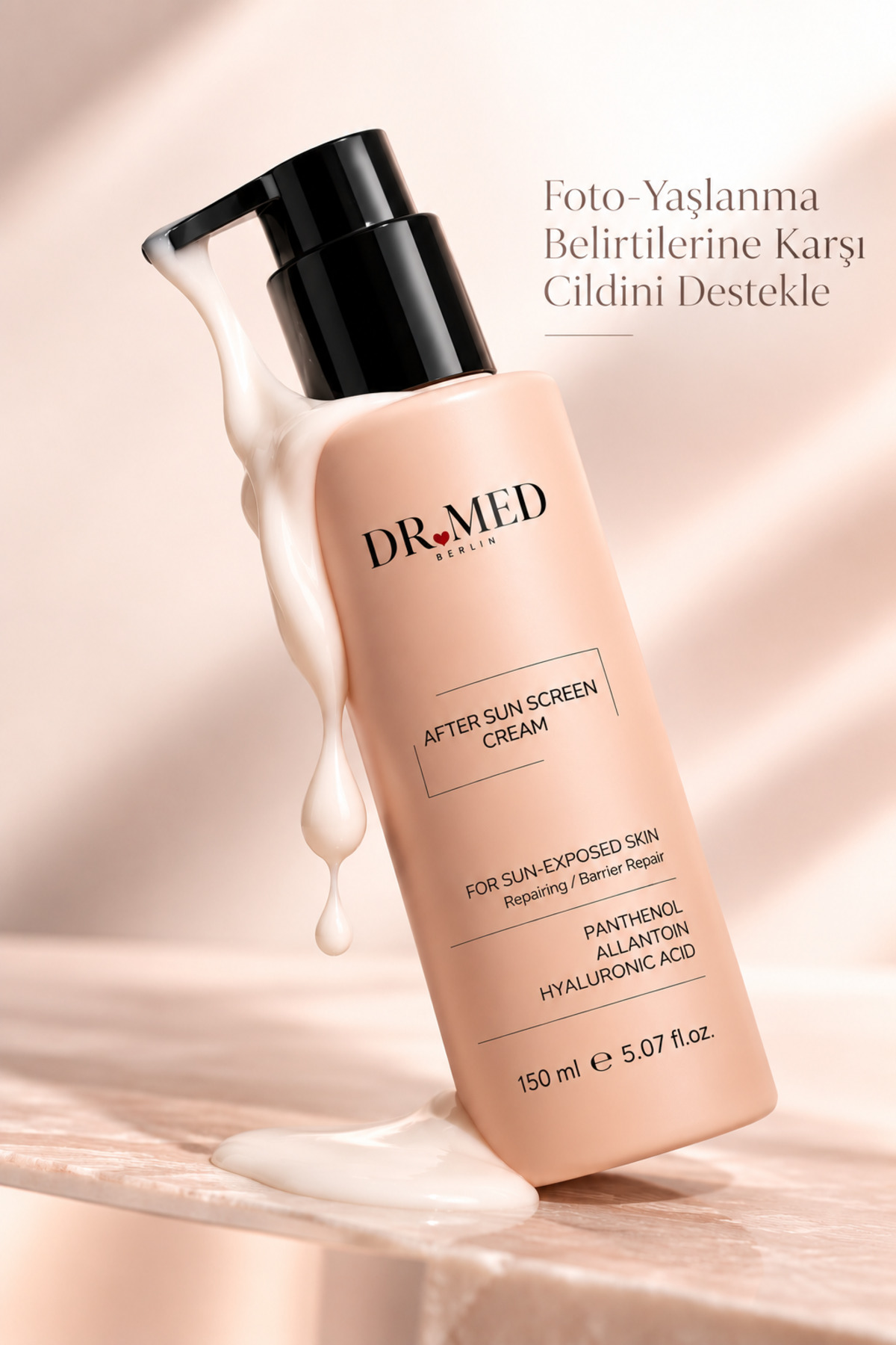 Yatıştırıcı & Nemlendirici Bakım Kremi | Panthenol + Allantoin + Hyaluronic Acid — 7986746