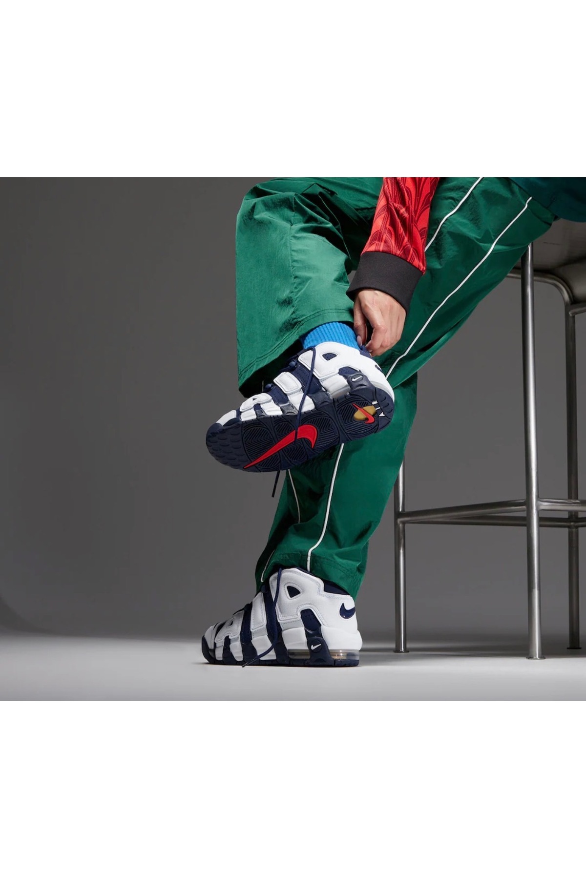 Nike Air More Uptempo 96 Olympic Basketbol Ayakkabısı - KUZEY