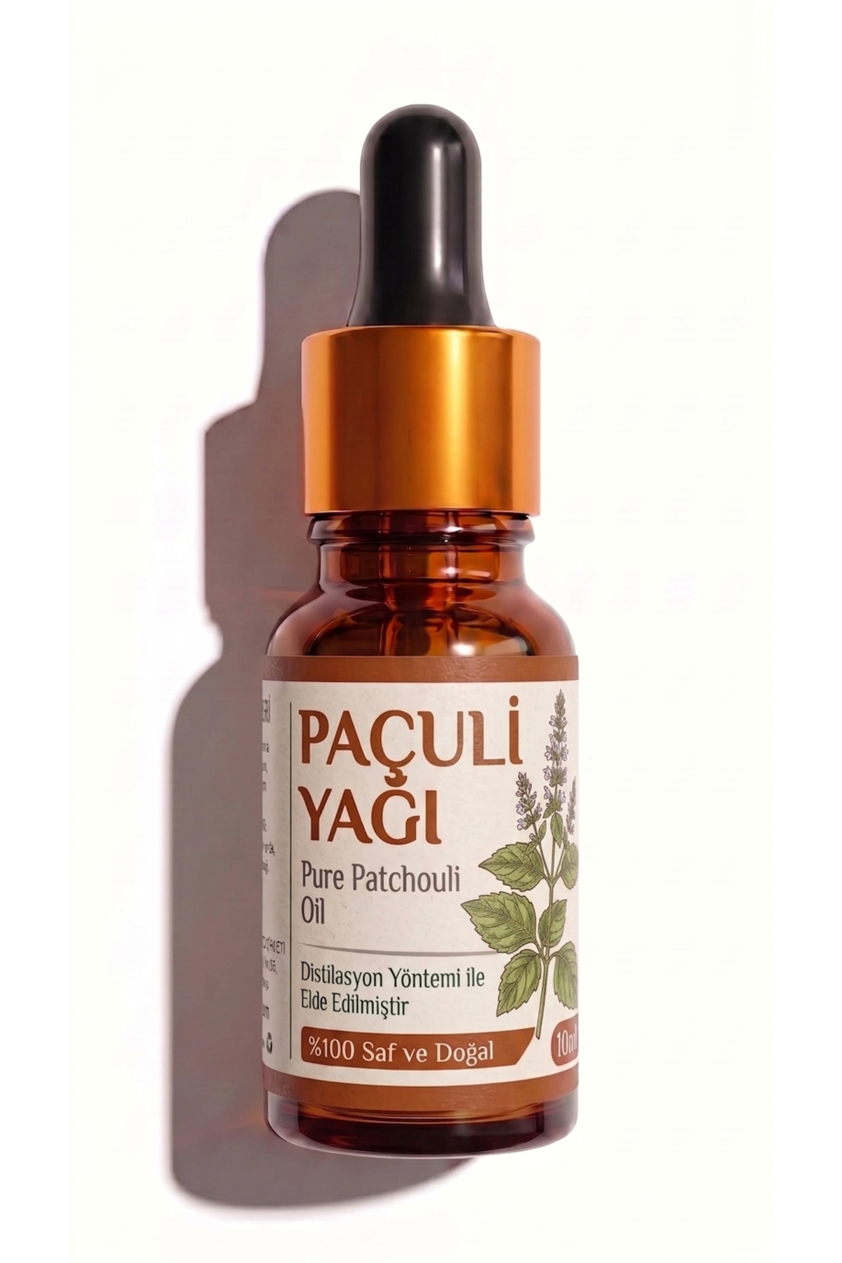 aktarloji ۱۰ میلیلیتر روغن ضروری پچولی / خالص، بدون افزودنی و ۱۰۰٪ طبیعی — A1-Paculi-yag-10ml