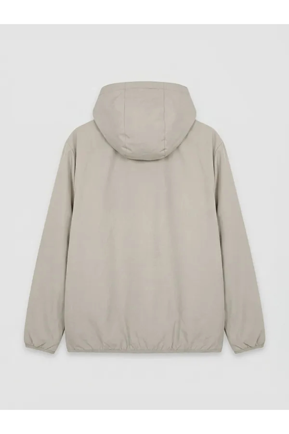 کاپشن بارانی مردانه کلاه‌دار LCW Vision مدل Relaxed Fit — بژ TYCE9CDE2C0822722302BAF00 — تصویر 2 از 6