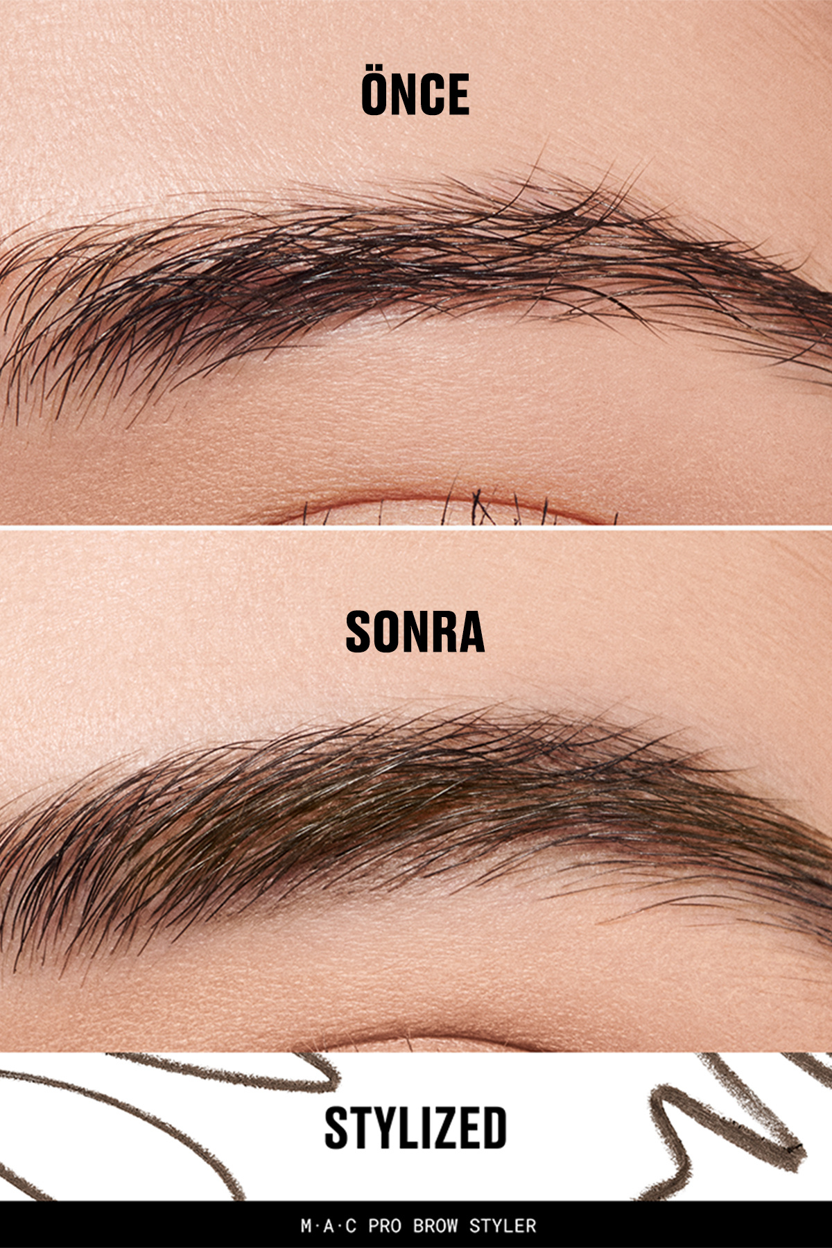 Pro Brow Styler Dolgun Görünüm ve Renk Veren İnce Uçlu Kaş Kalemi - Stylized — رنگارنگ 147772 — تصویر 3 از 7