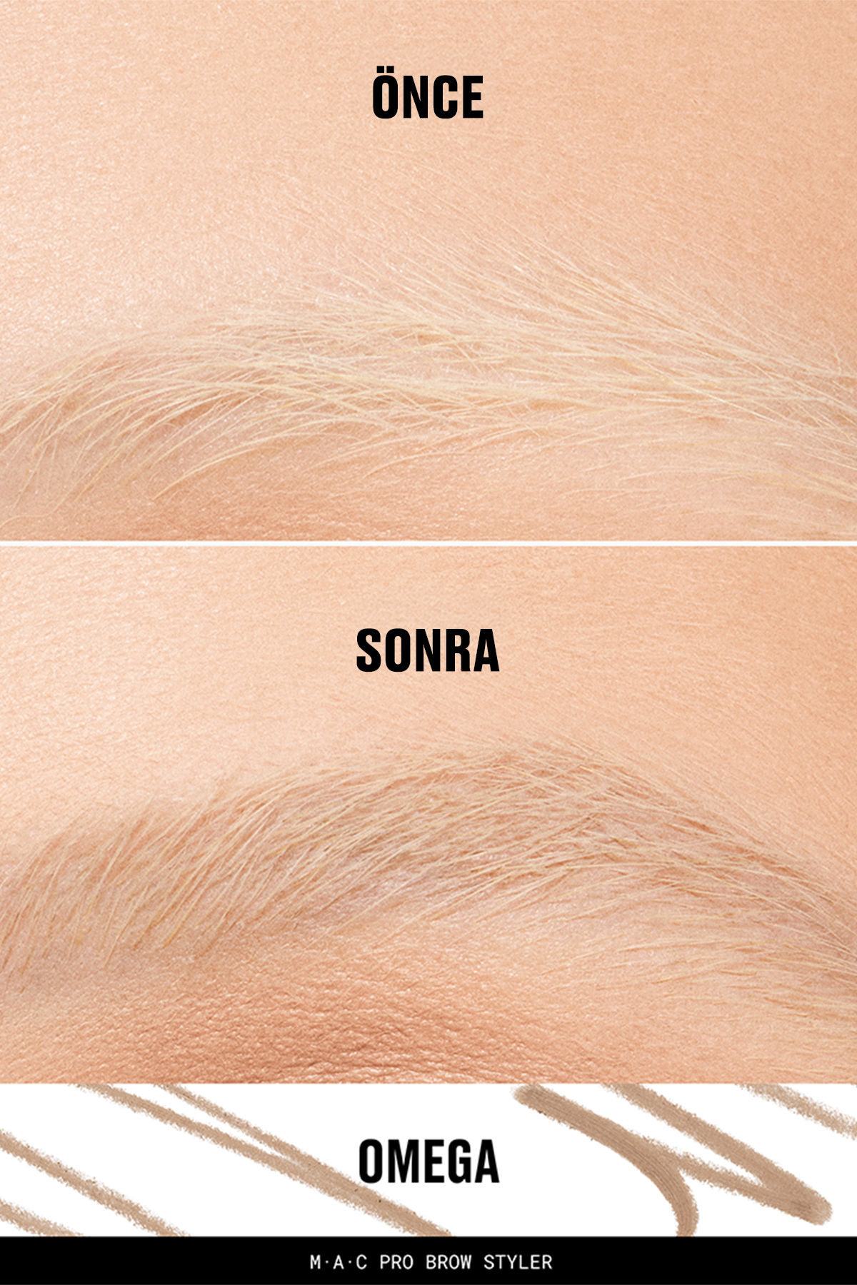 Pro Brow Styler Dolgun Görünüm ve Renk Veren İnce Uçlu Kaş Kalemi - Omega — رنگارنگ 147772 — تصویر 3 از 7