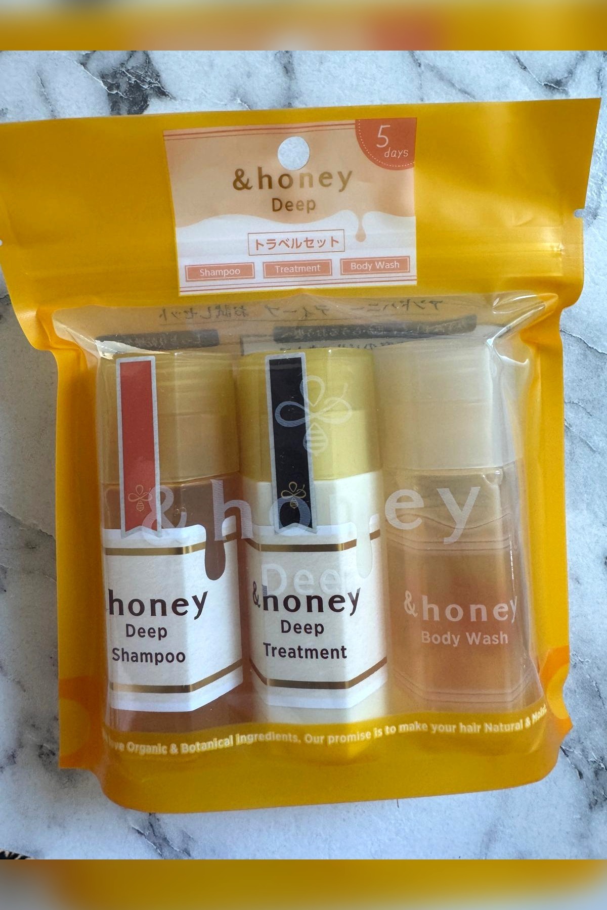 Deep Seyahat Seti Şampuan 45 ml + Saç Kremi 45 g + Vücut Şampuanı 45 ml — HONDEEP-001 — تصویر 5 از 6