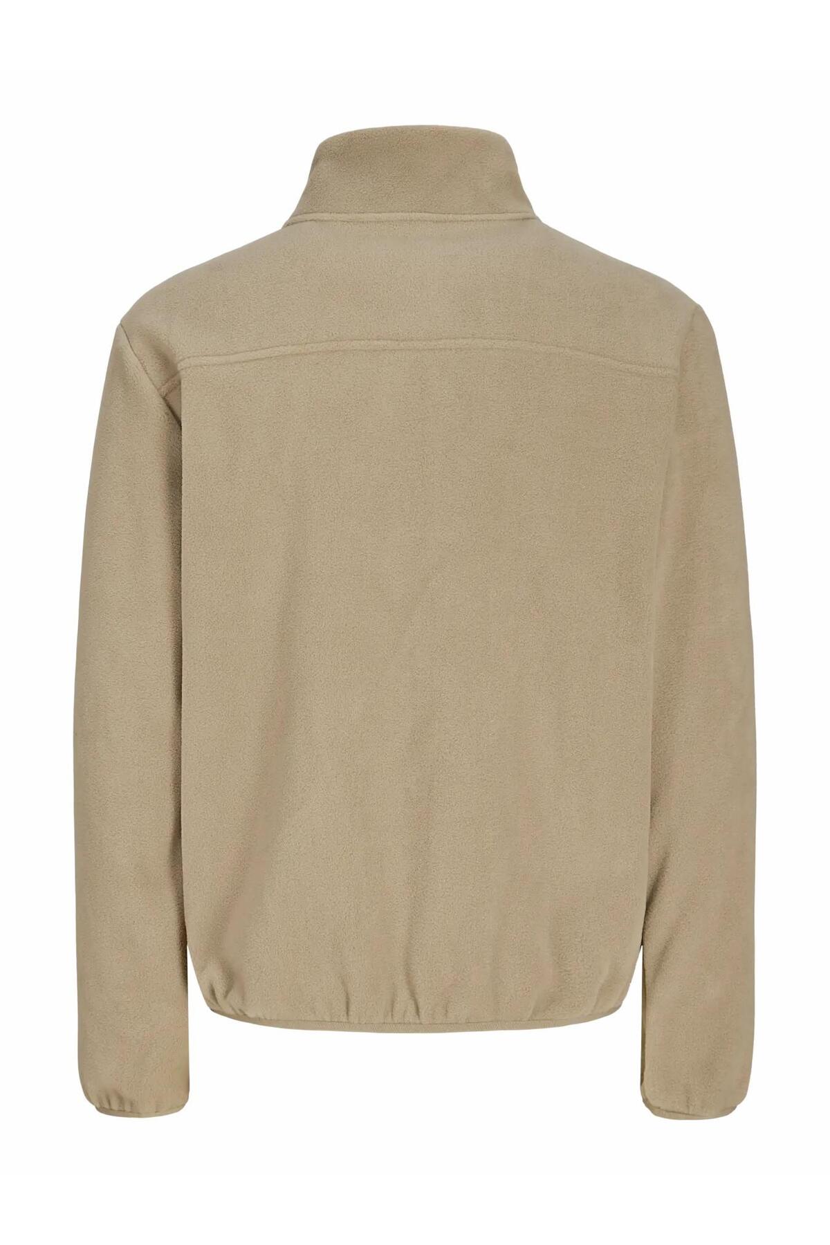 پشم گوسفند مردانه Jack Jones Mason Mason Fleece 12299072 — خاکستری TYC626653DF3A66AA037FB400 — تصویر 6 از 8