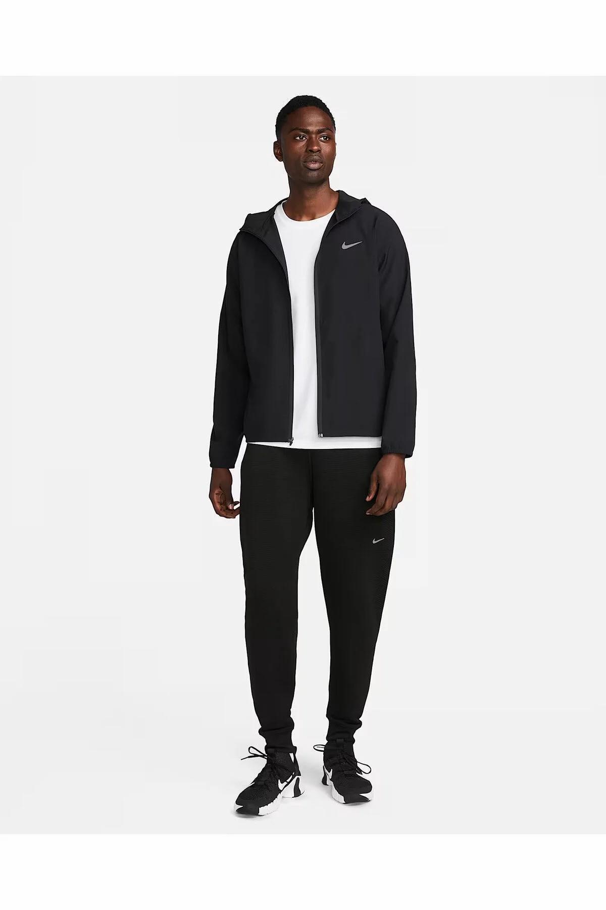 Nike Form Dri-Fıt Hooded Versatile Erkek Sweat FB7482-010 — رنگارنگ FB7482-010-010