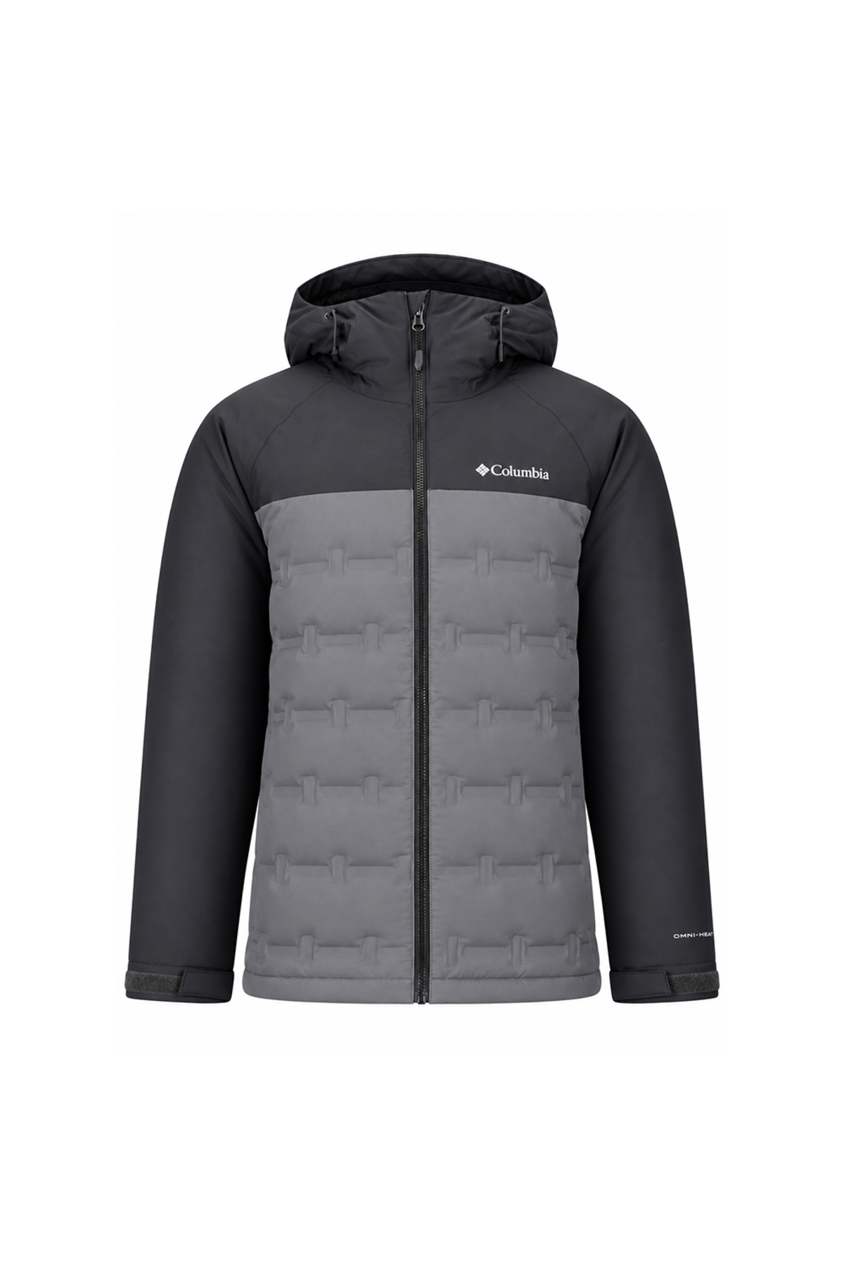 Columbia Grand Trek III Down Hooded Jacket 2086115-023 Erkek Mont Gri Siyah — رنگارنگ 26079459GRISIYAH