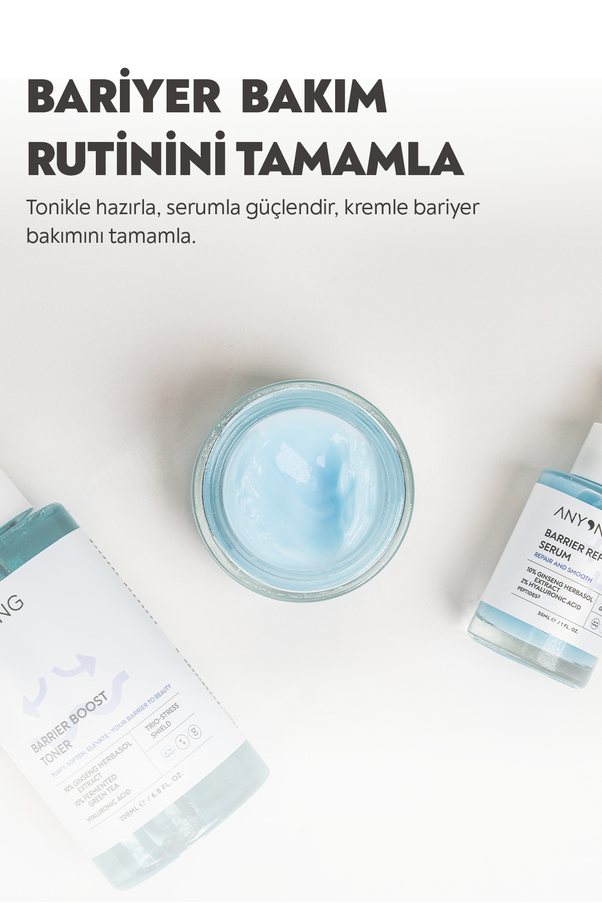 Bariyer Onarıcı, Kırışıklık ve Yaşlanma Karşıtı Serum 30 ML (Hyalüronik Asit & Peptit & Seramid & Ginseng) — 8684221509324 — تصویر 7 از 8