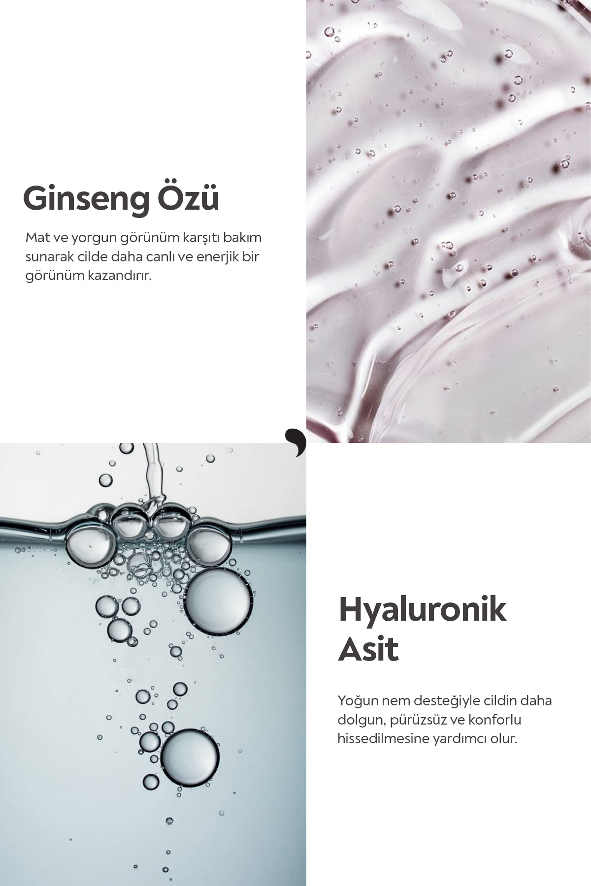 Bariyer Onarıcı, Kırışıklık ve Yaşlanma Karşıtı Serum 30 ML (Hyalüronik Asit & Peptit & Seramid & Ginseng) — 8684221509324 — تصویر 4 از 8
