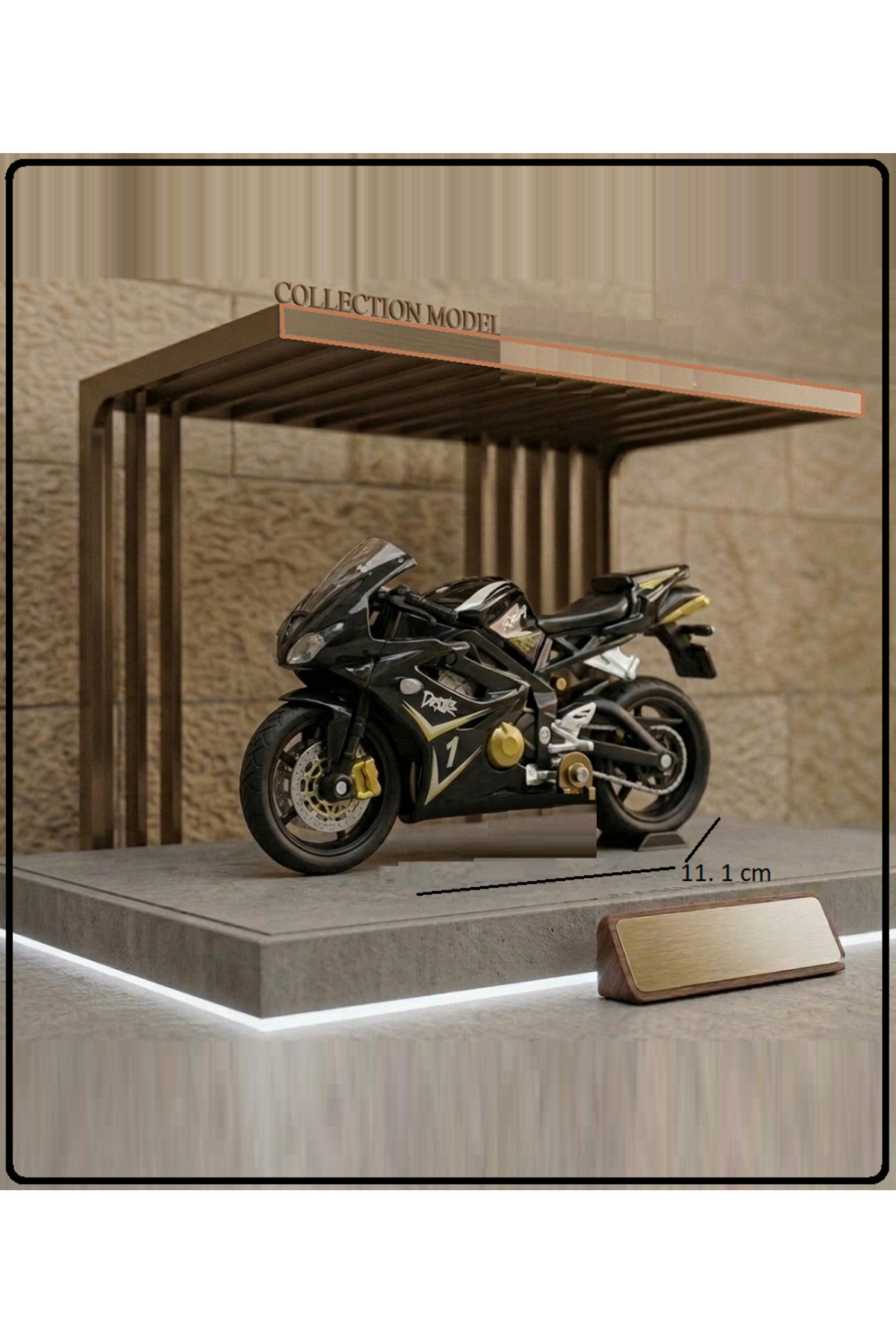 OYUNCAKSAHİLİ Kawasaki Ninja ZX6R Tarzıyla Model Motorsiklet Motor