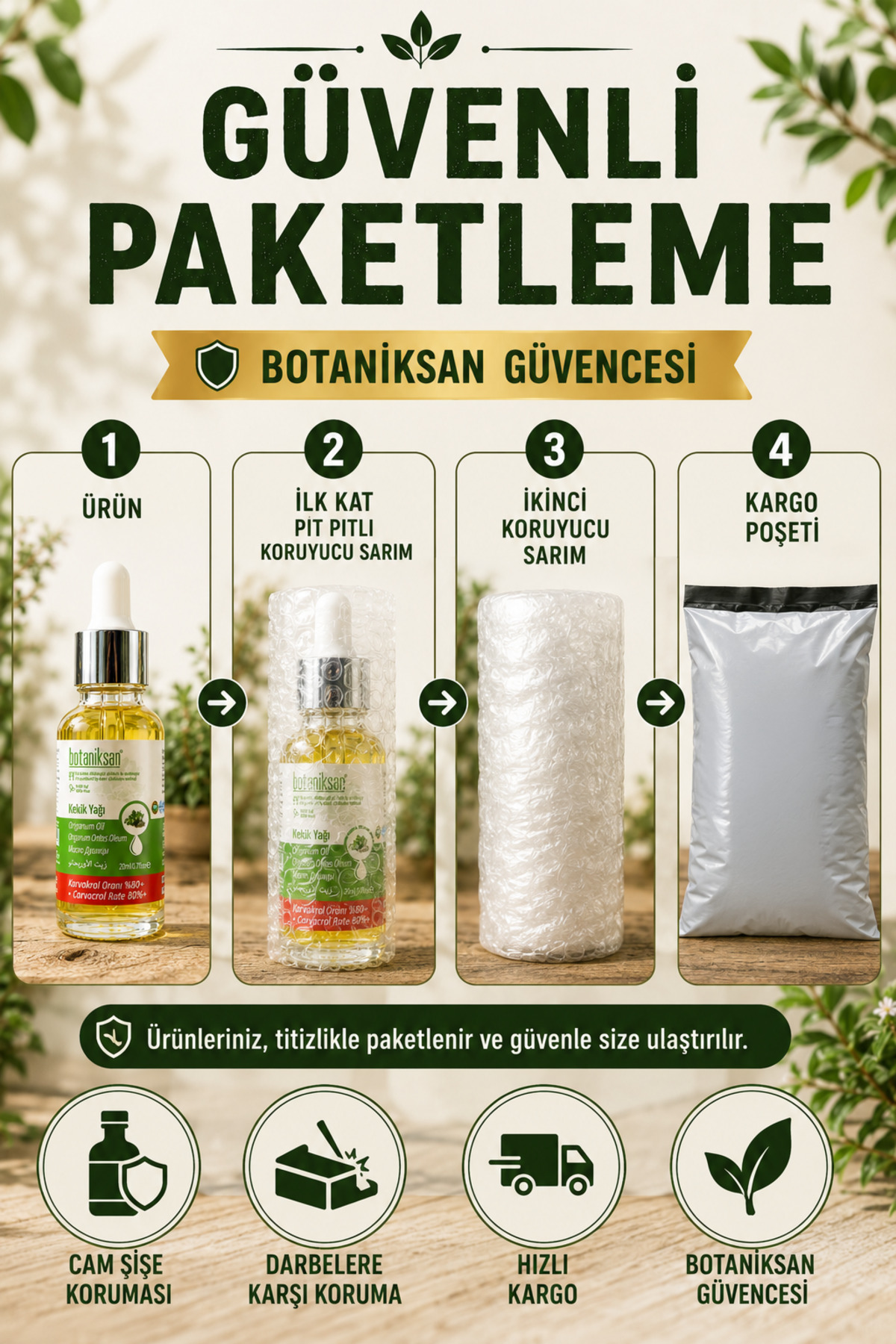 Kekik Yağı 20ml Carvacrol %80 (karvakrol) Uçucu Yağı Essential Oil (sertifikalı Ürün) — KEKİK YAĞI 20ML CARVACROL %80 UÇUCU YAĞ — تصویر 8 از 8