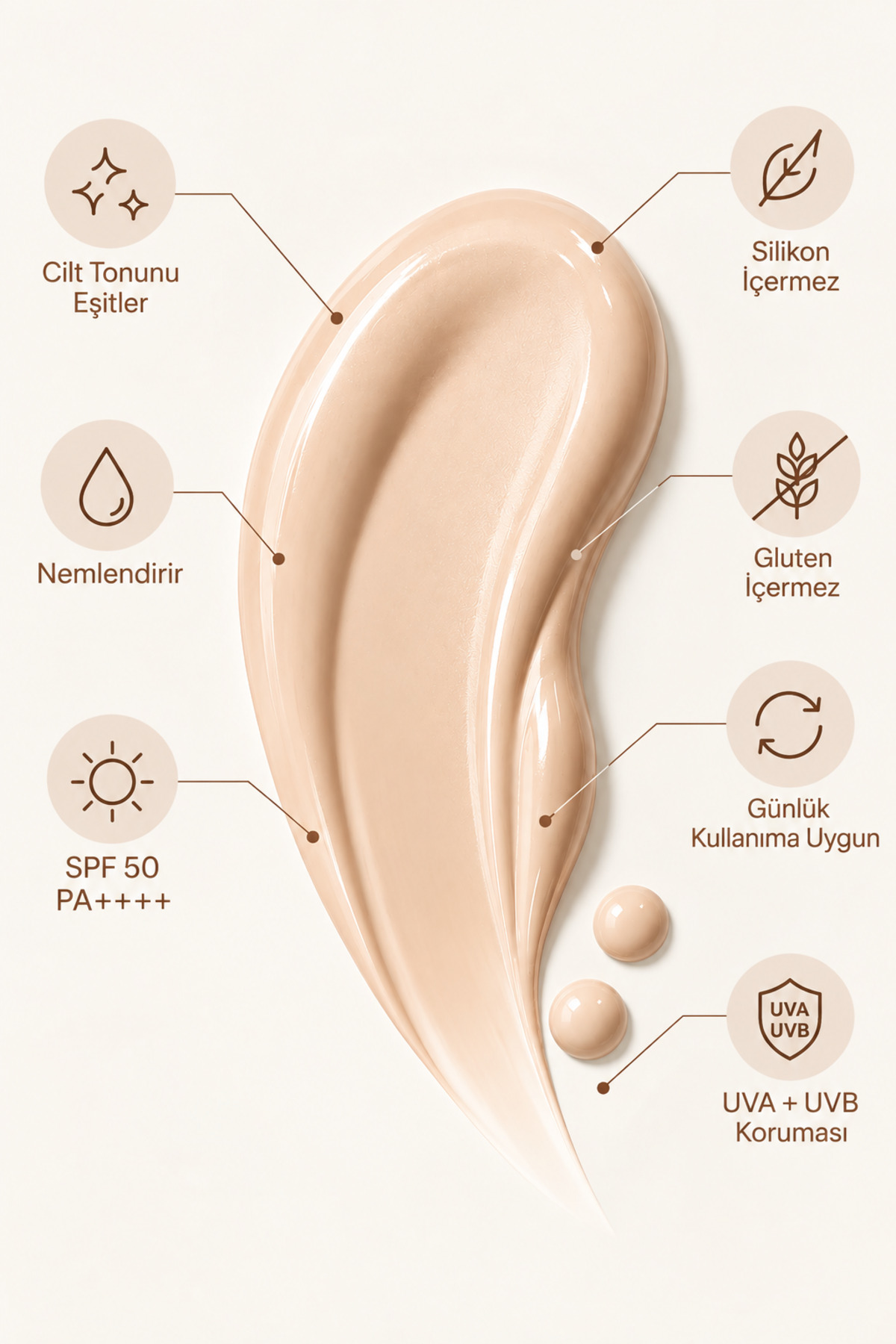 کرم BB مرطوب کننده و روشن کننده رنگ شب با سایه روشن و محافظت در برابر آفتاب - 50 میلی لیتر — BA-01 — تصویر 6 از 8