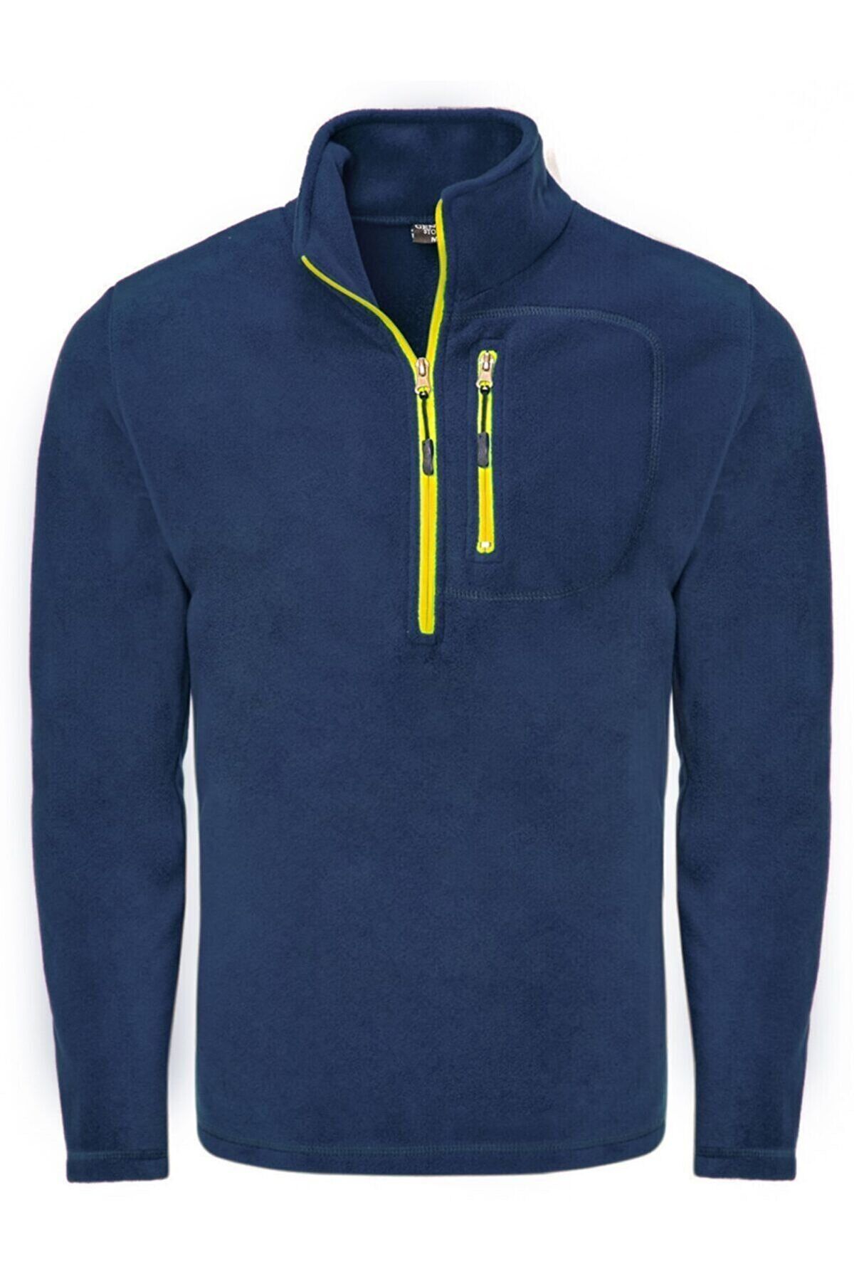 Erkek Polar Yarım Fermuarlı Polar Tactical Polar — سرمه‌ای POLAR-GNS2 — تصویر 2 از 7
