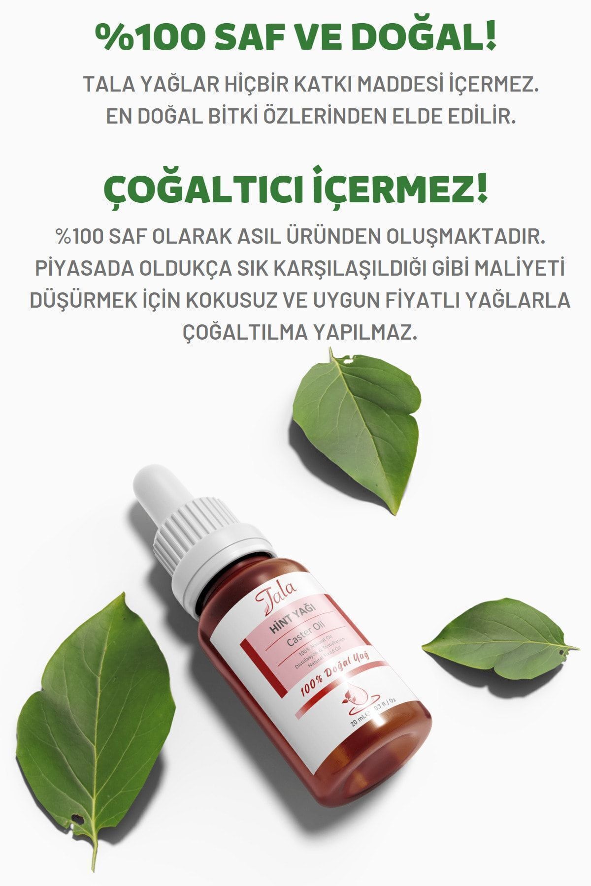 Hint Yağı Castor Oil %100 Saf ve Doğal Soğuk Sıkım 20 Ml — hint — تصویر 5 از 9