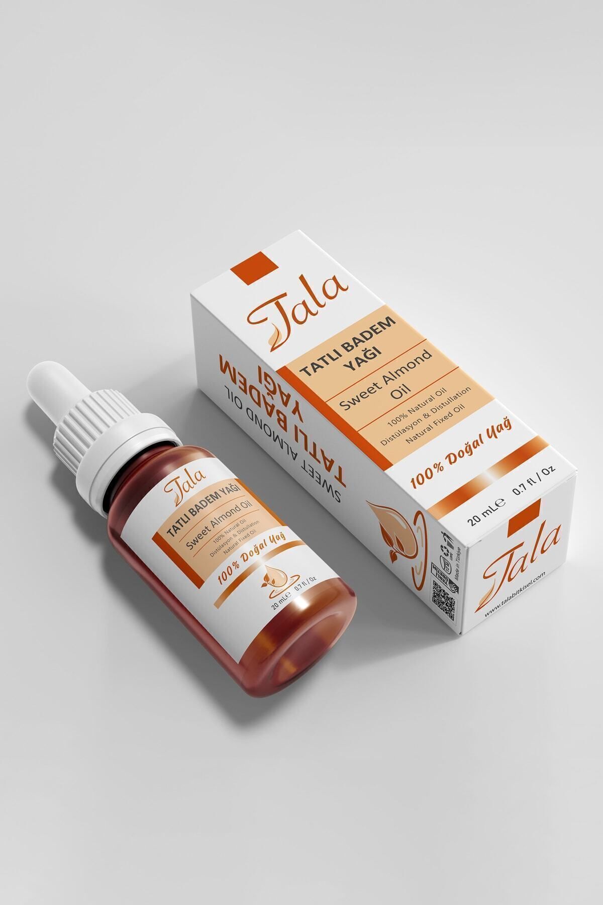 Tatlı Badem Yağı %100 Saf ve Doğal Soğuk Sıkım 20 Ml — tatlı badem — تصویر 8 از 9